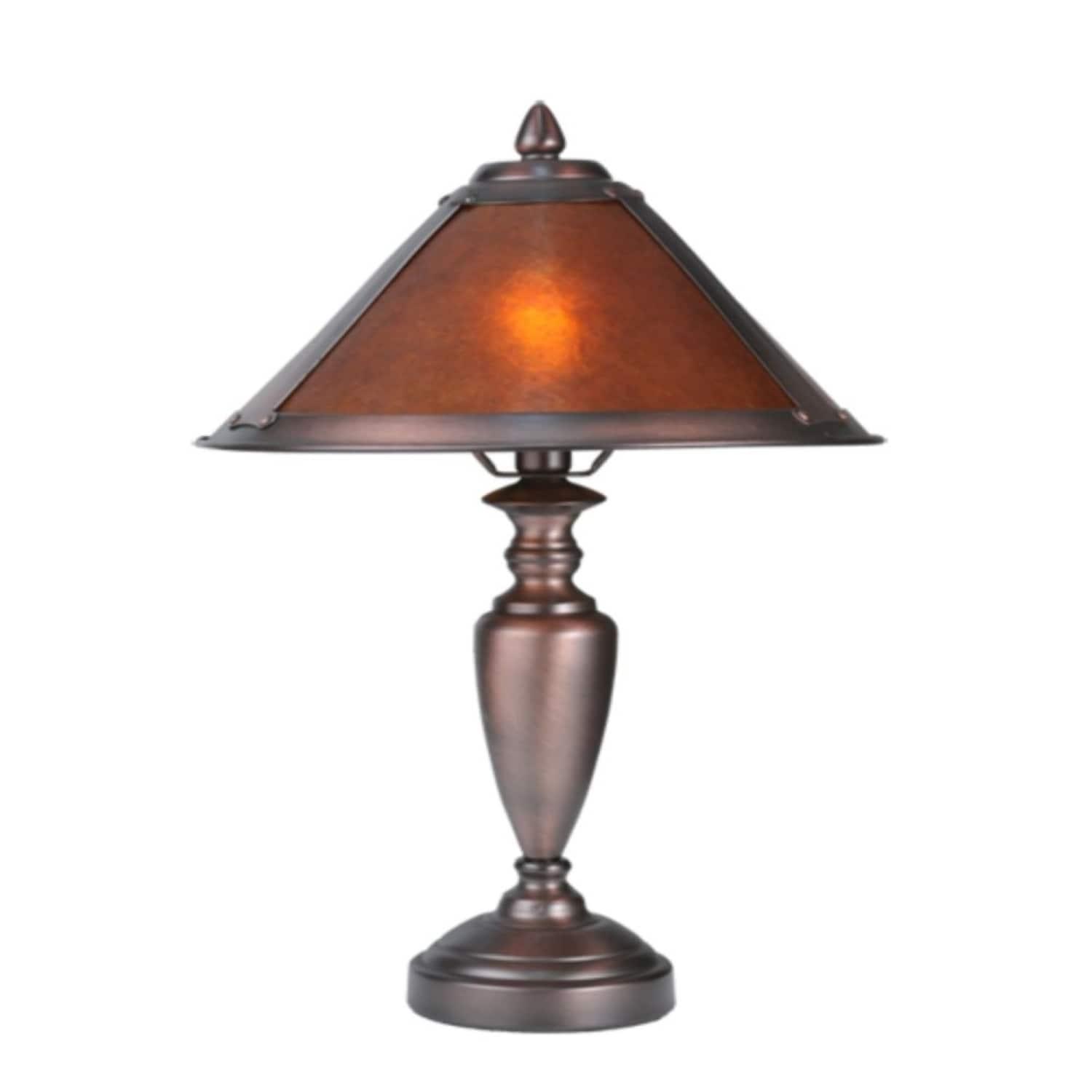 Meyda Lighting Rustic Lodge Metal Lamp