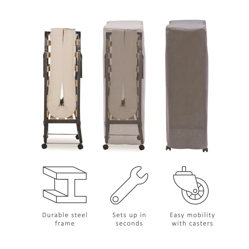 Linon Luxor Folding Bed With Cover