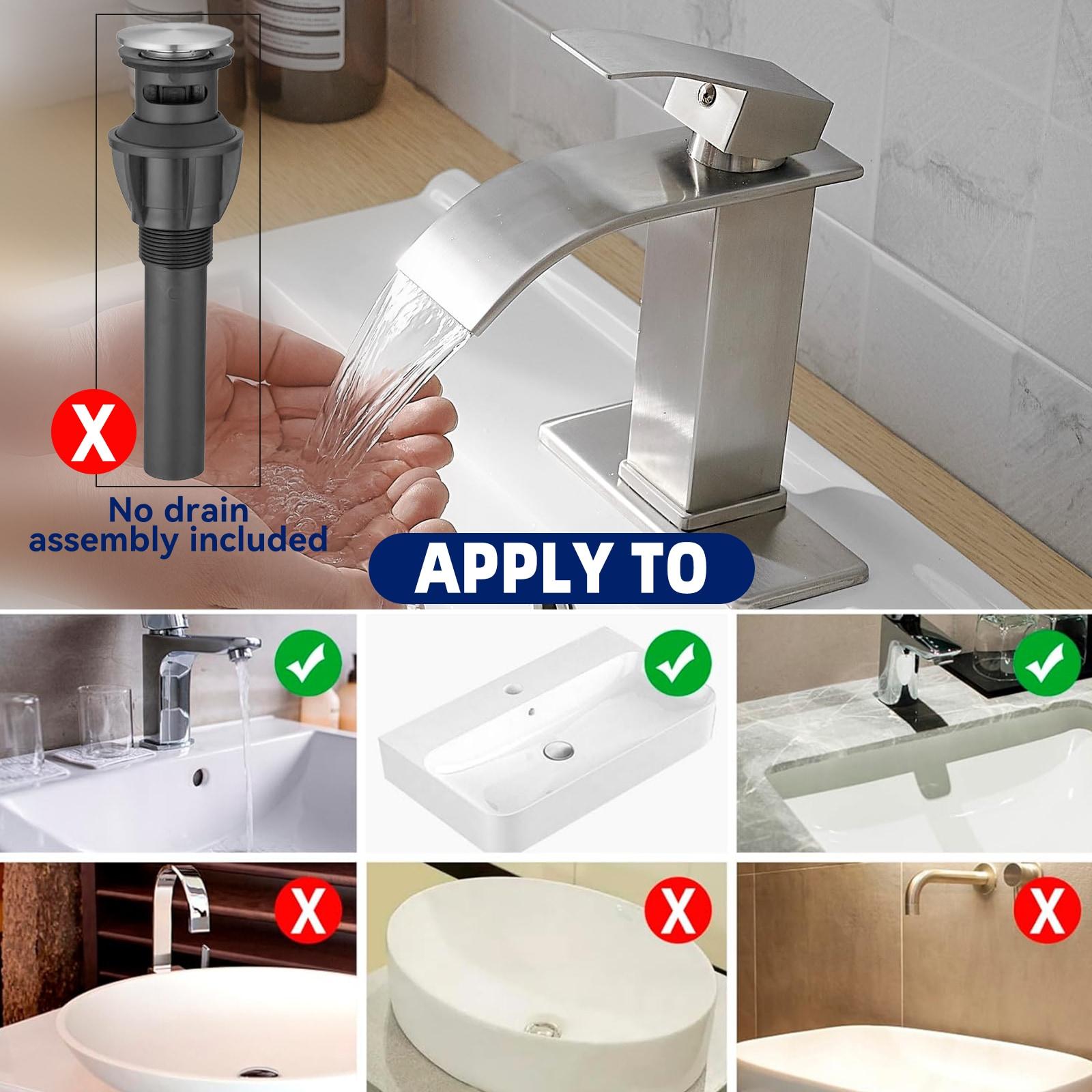 Single-Hole Single-handle Bathroom Faucet