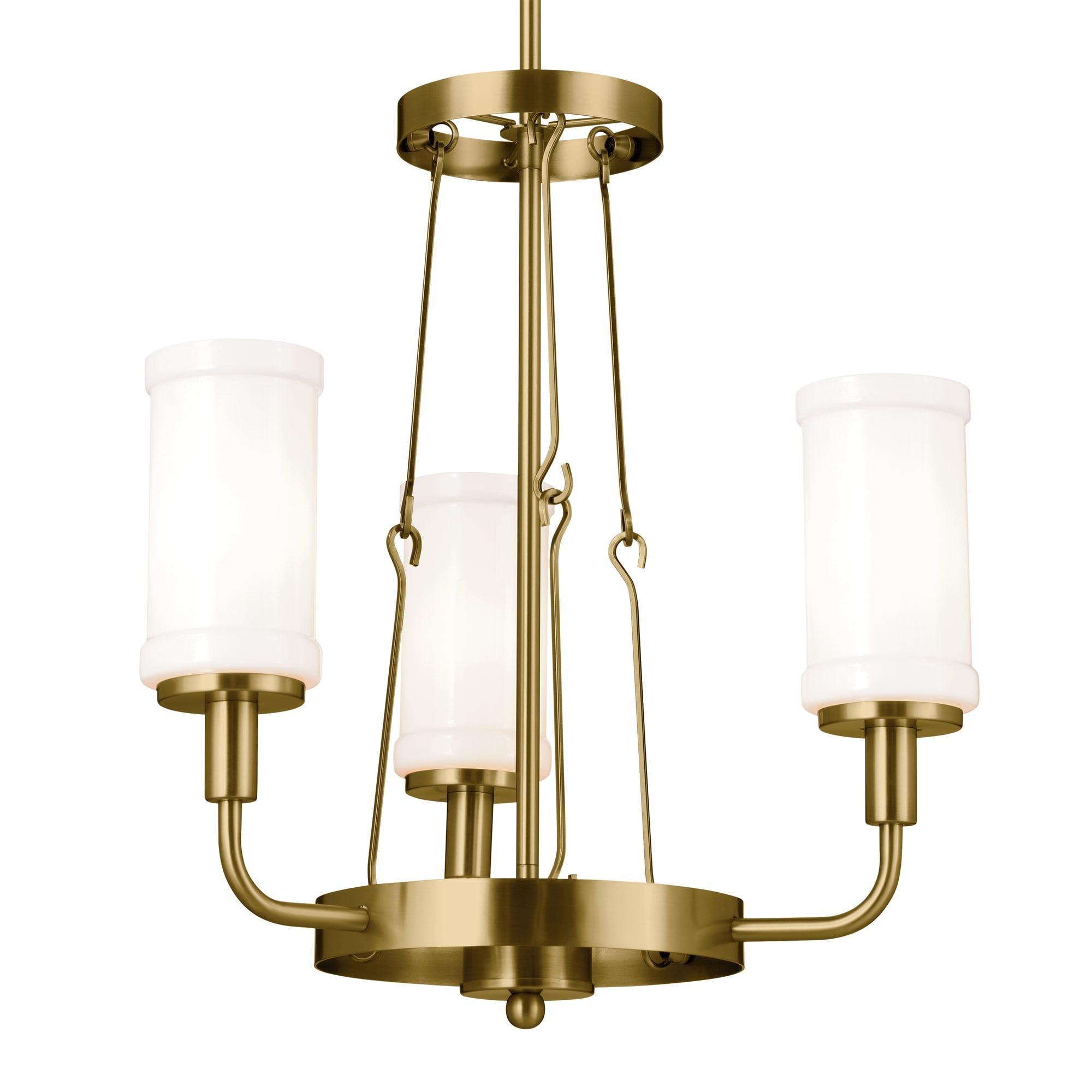 Kichler Lighting Vetivene 3 - Light Chandelier in  Natural Brass
