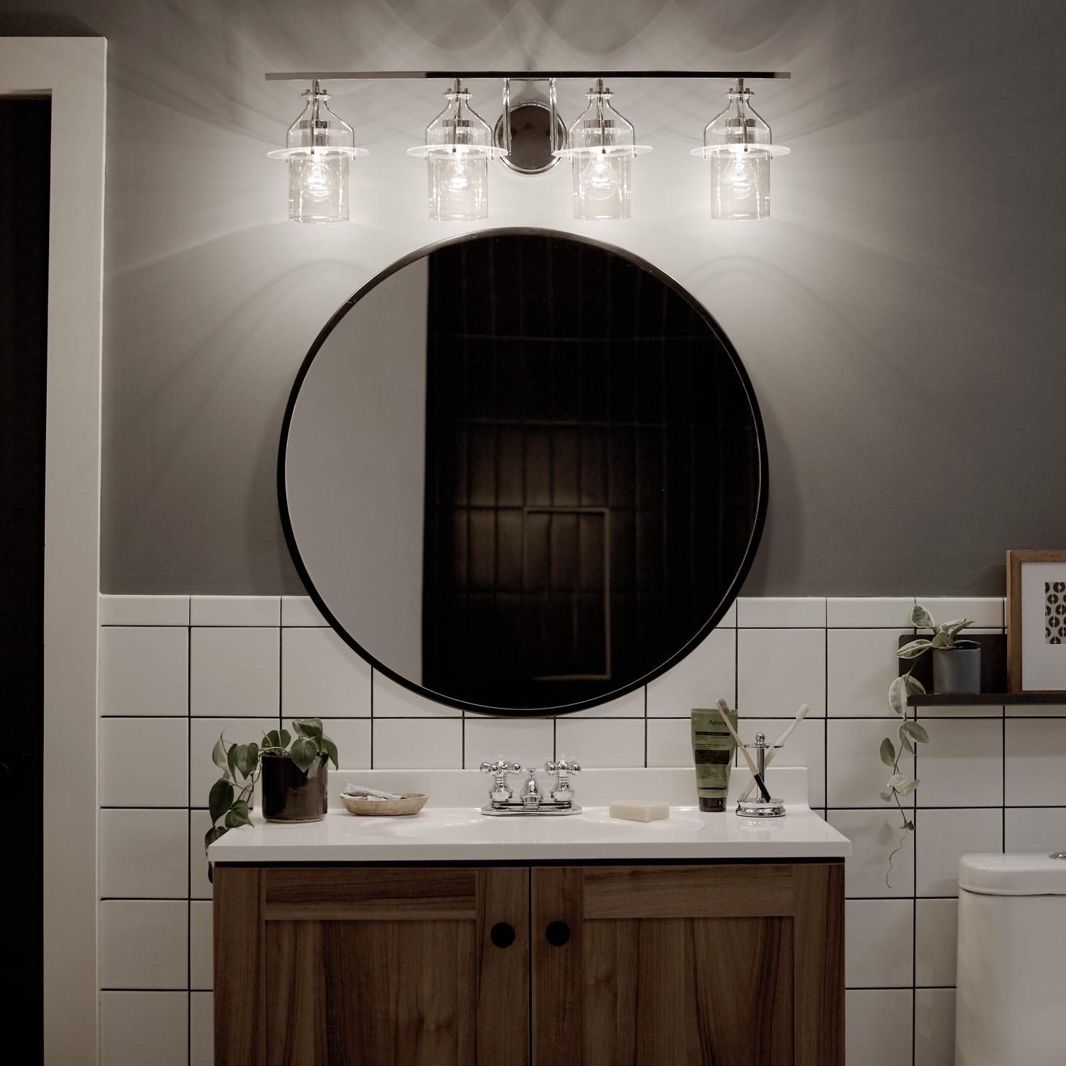 Longshore Tides Moncrief 4 - Light Dimmable Vanity Light