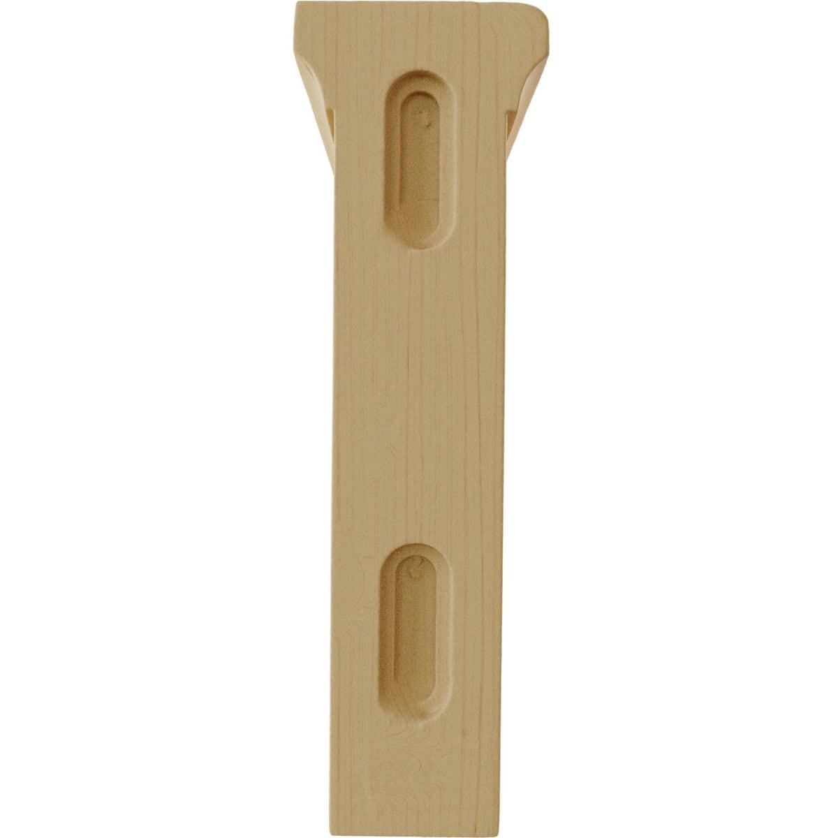 Alder Medium Wood Corbel Bracket 2.5"W x 6"D x 8"H