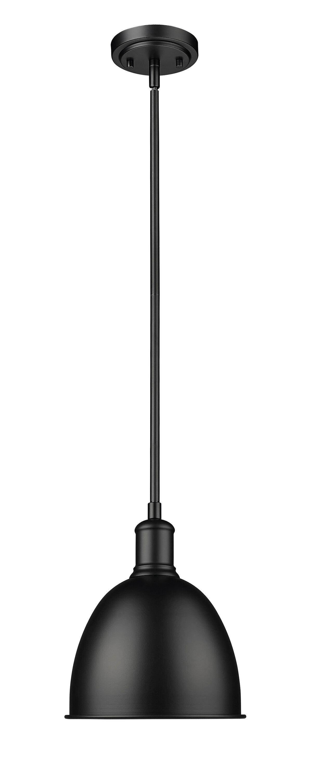 Z-Lite Sawyer 1 - Light Pendant in  Matte Black