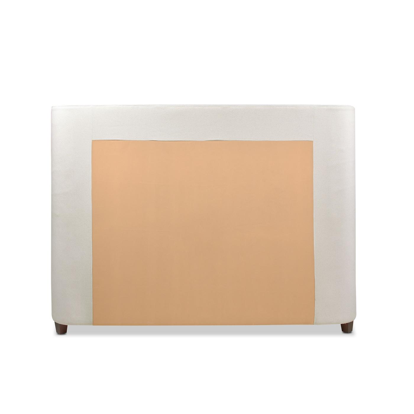 Jennifer Taylor Home Brooklyn Tufted Bed King Light Beige Linen