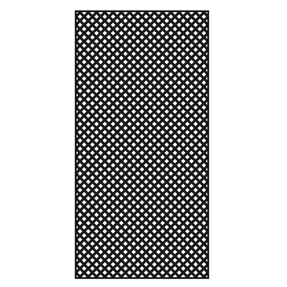 96" H x 48" W Vinyl Diamond Privacy Lattice Panel