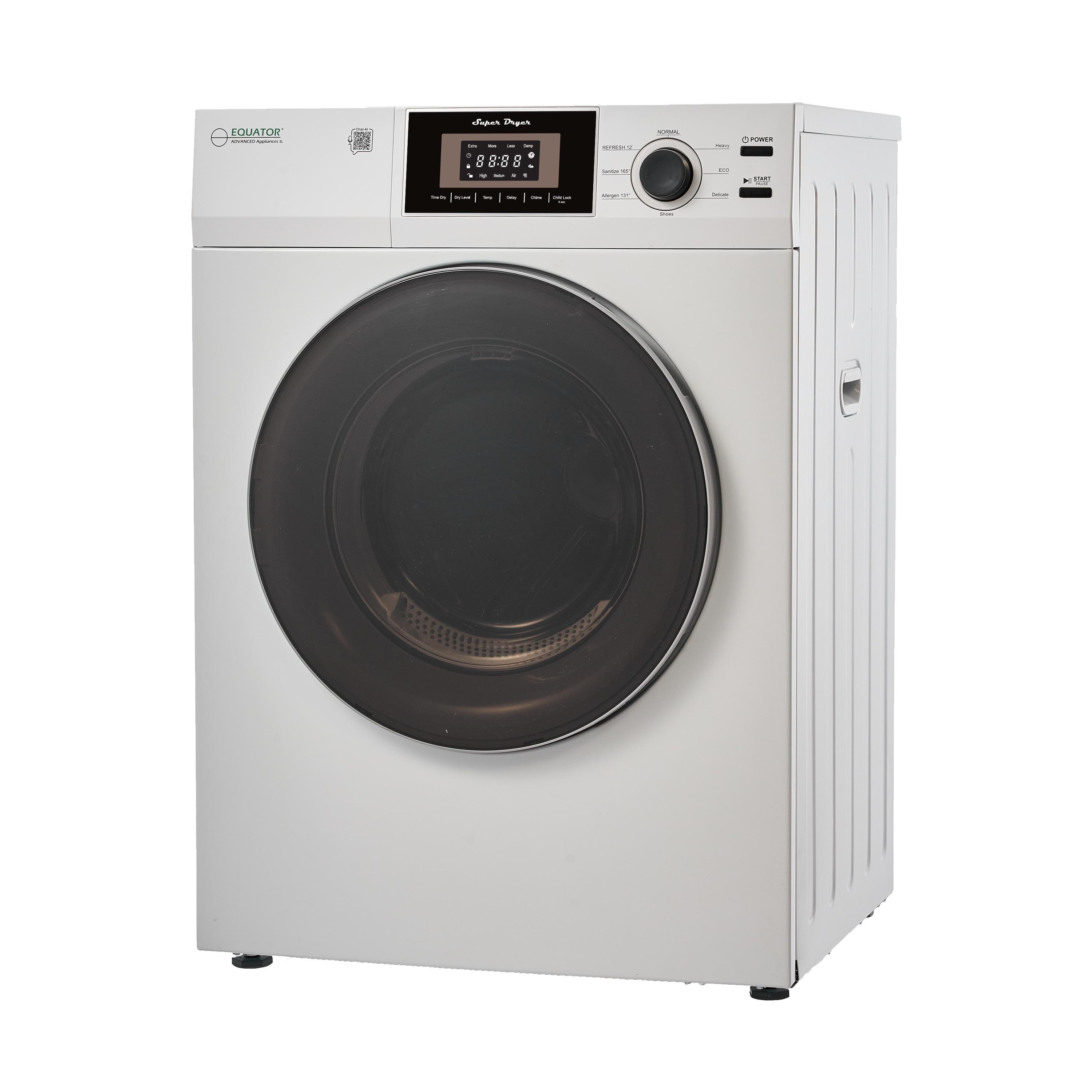 Equator Compact 24 In Vented Dryer 3.1cf/13lb Sensor Sanitize Shoes 110v/1500w