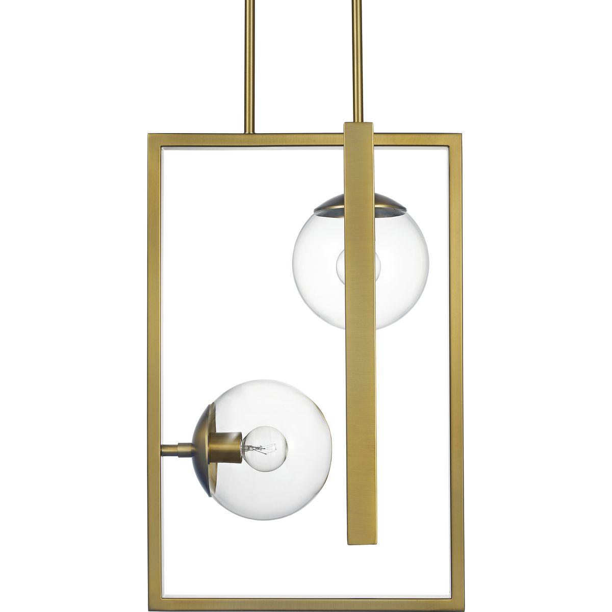 Atwell 2 Light Pendant by Progress Lighting P500284-109