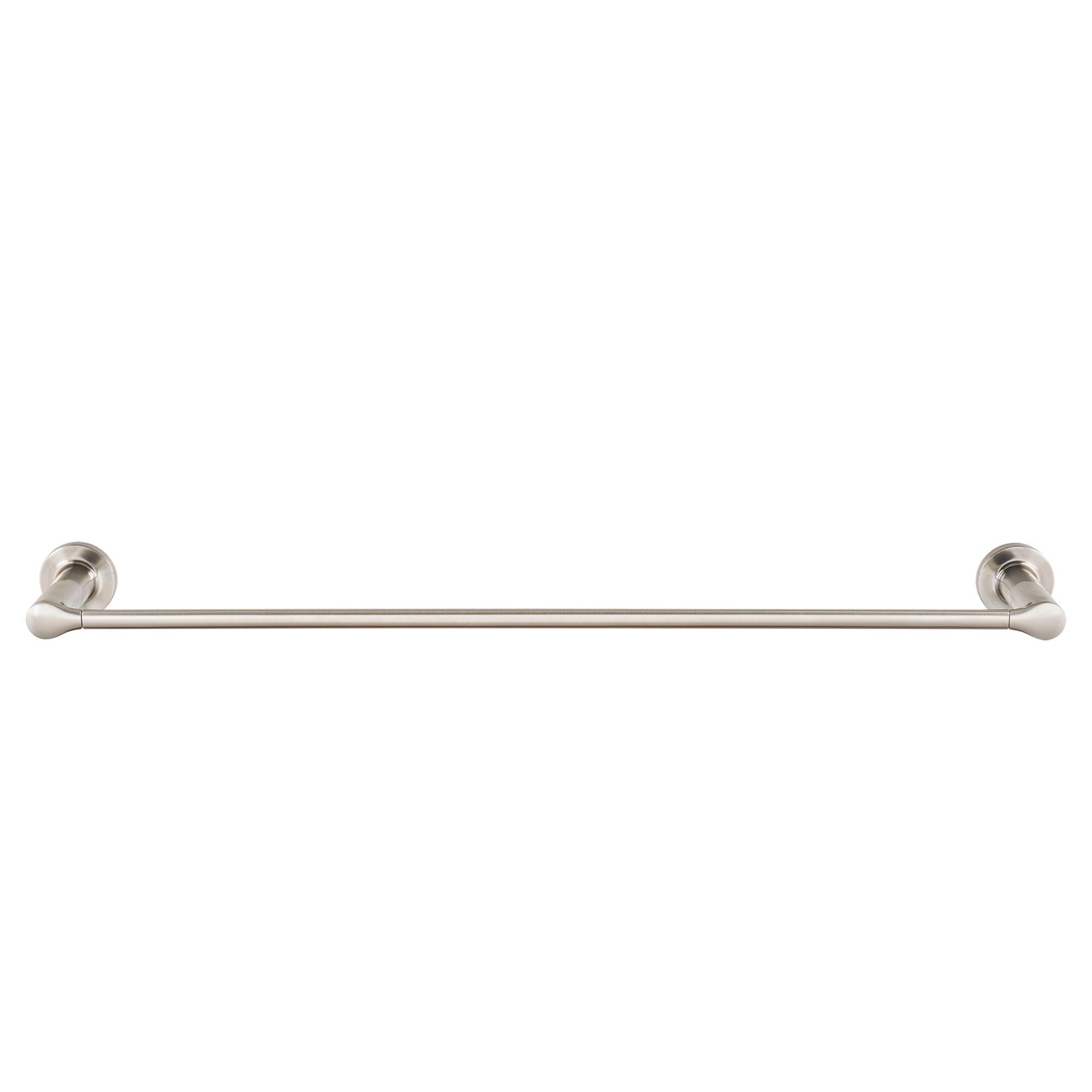 Brushed Nickel 24-Inch Wall Mounted Towel Bar