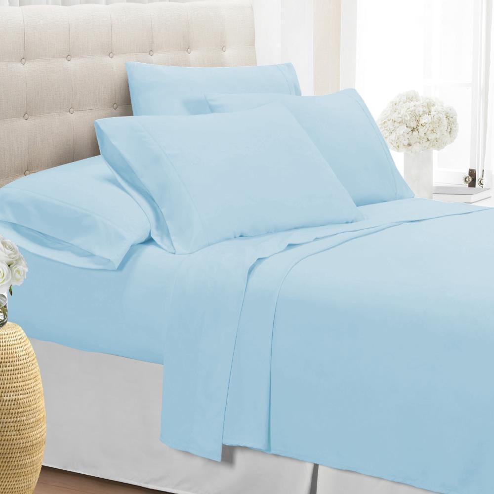 1800 Series Ultra Soft Microfiber Sheet Set with Extra Pillowcases