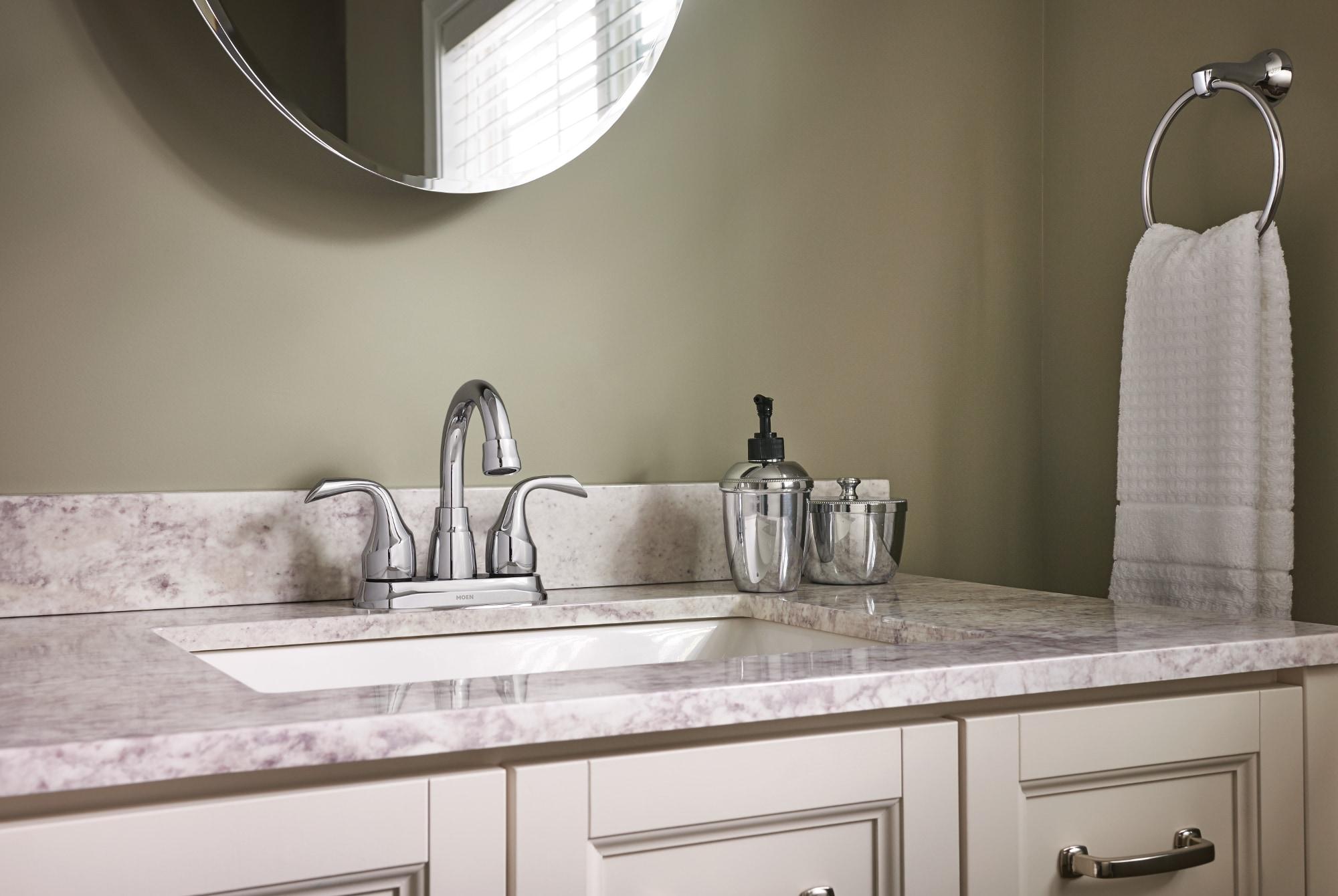 Idora Centerset Bathroom Faucet with Drain Assembly