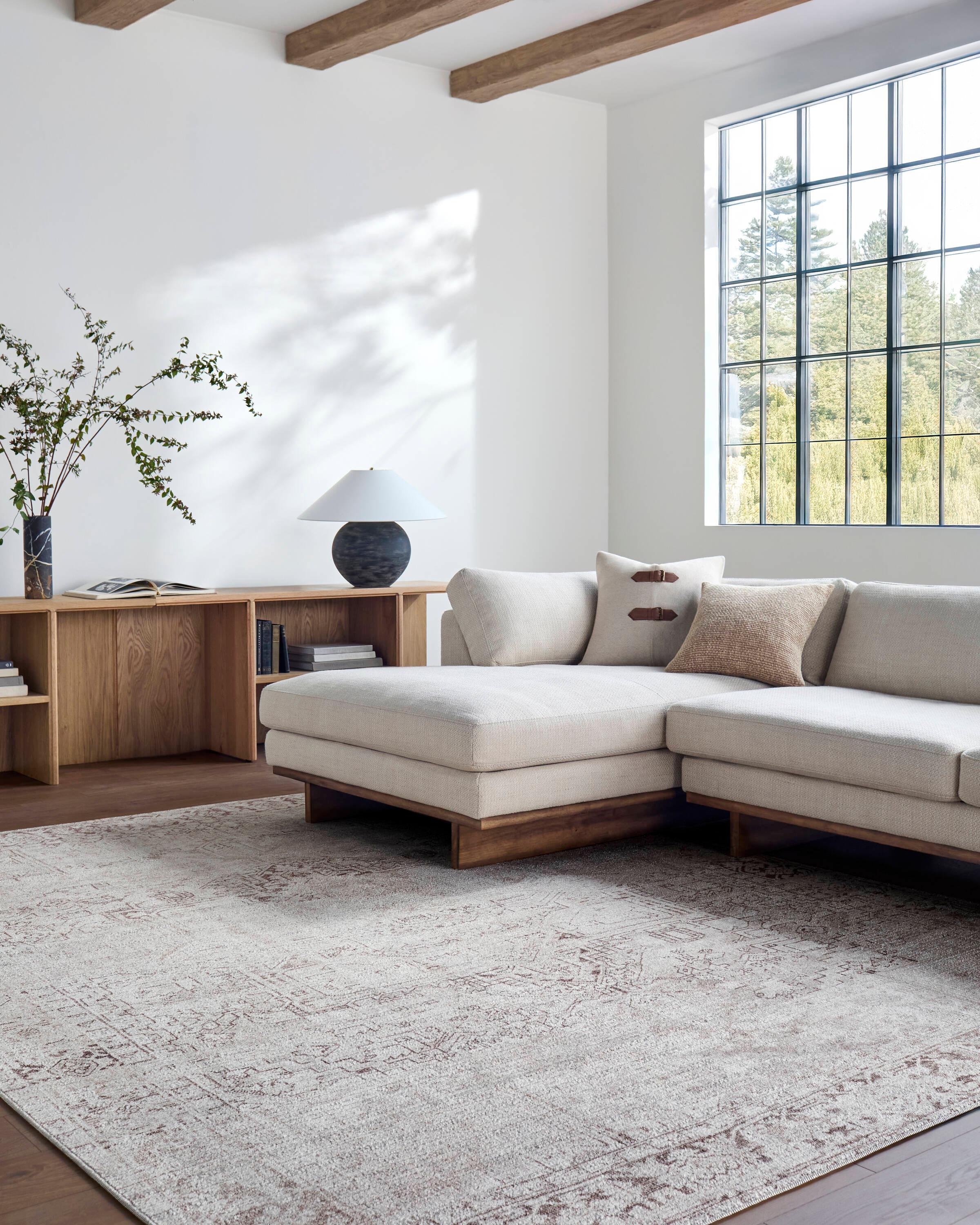 Galey Alix x Livabliss Collins Avenue V Machine Woven Area Rug