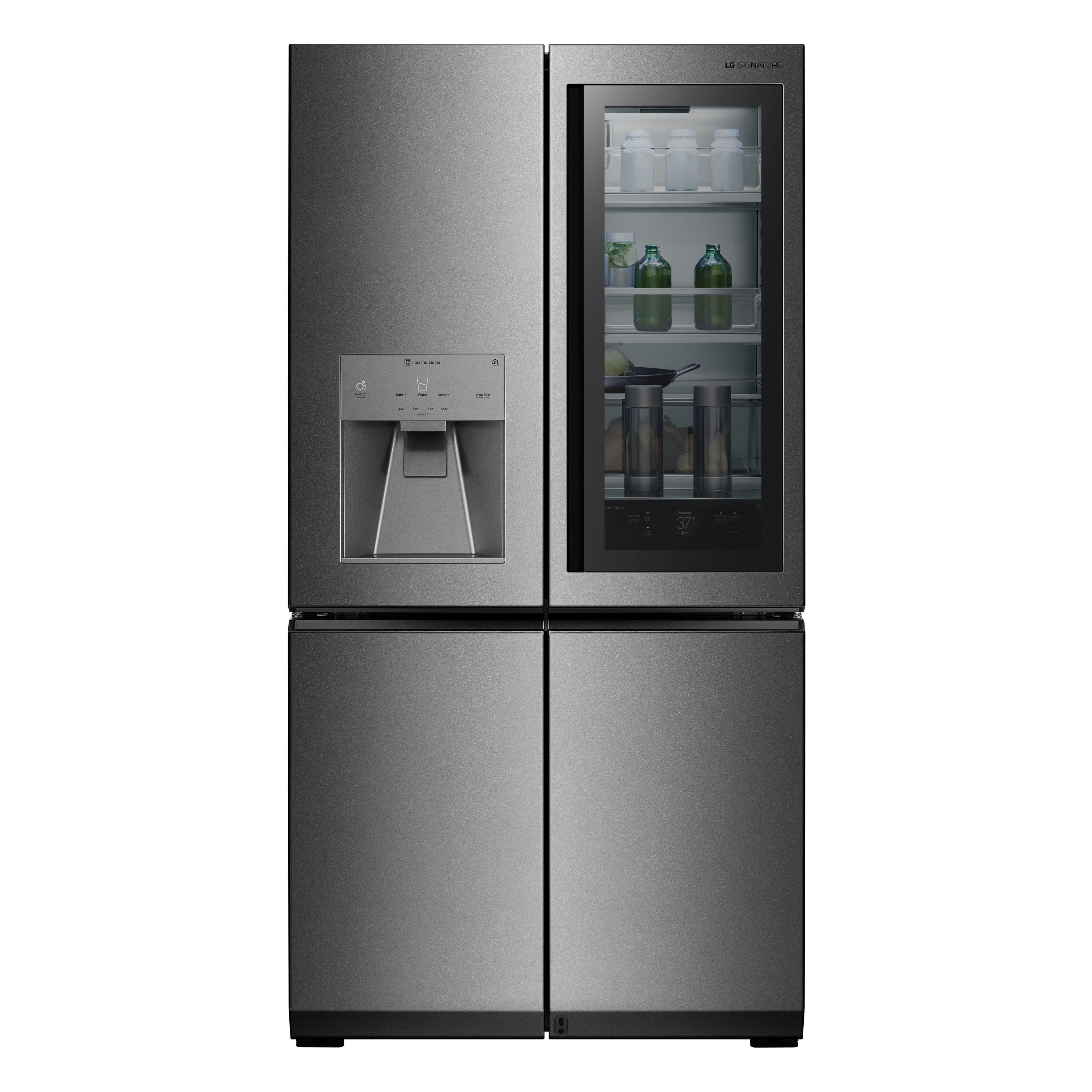 LG Signature Lg Signature 23 Cu. Ft. Smart Wi-fi Enabled Instaview® Door-in-door® Counter-depth Refrigerator URNTC2306N