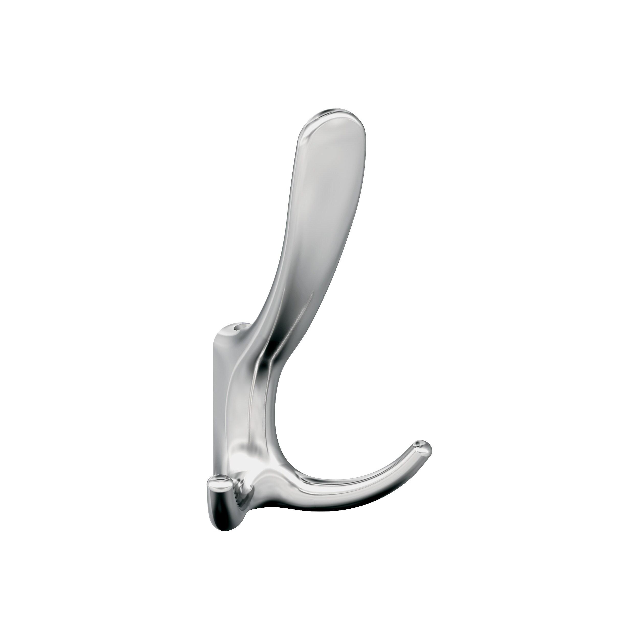 Amerock Finesse Transitional Triple Prong Polished Chrome Wall Hook