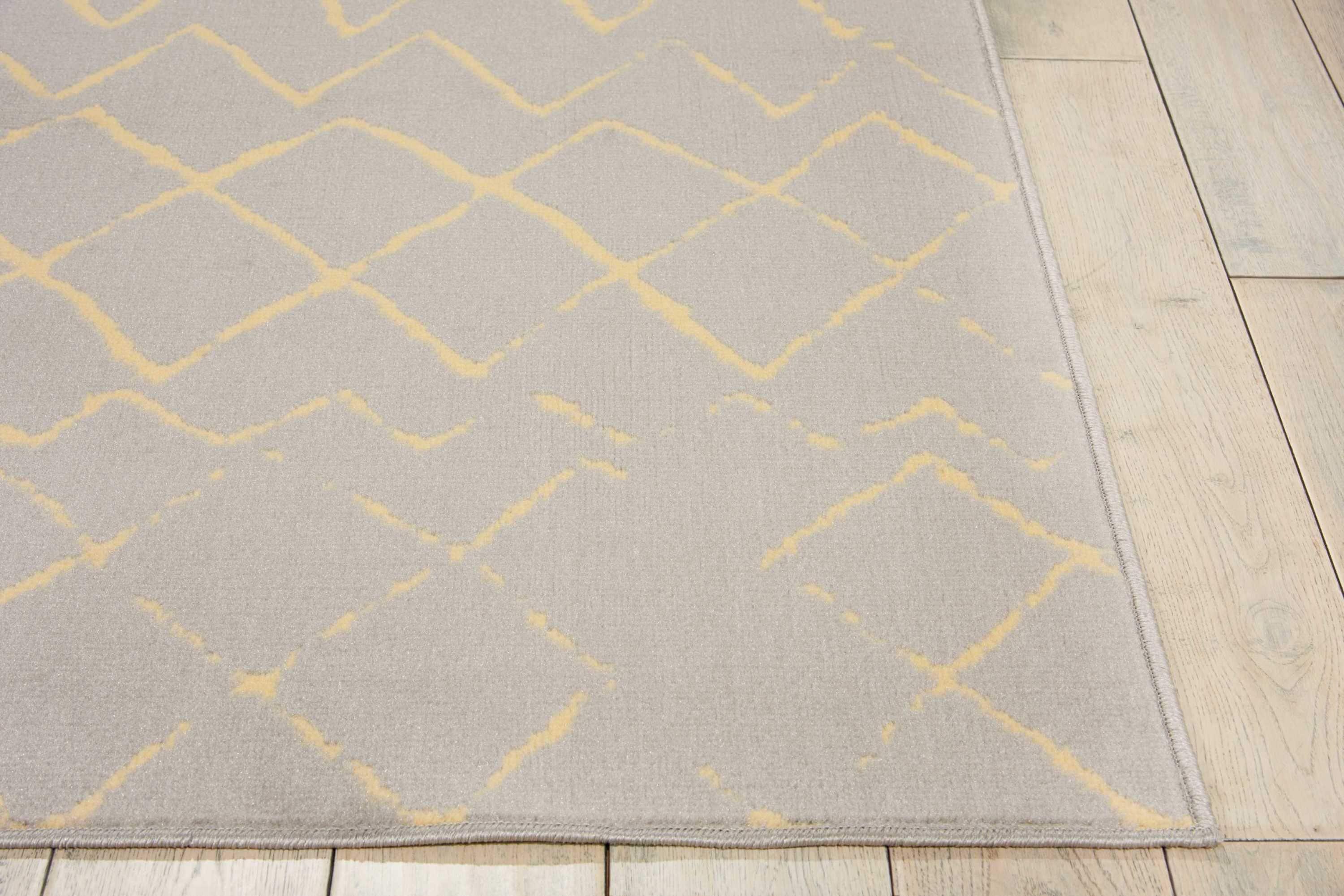 Nourison Grafix Grey Area Rug GRF04 5'3"X7'3"
