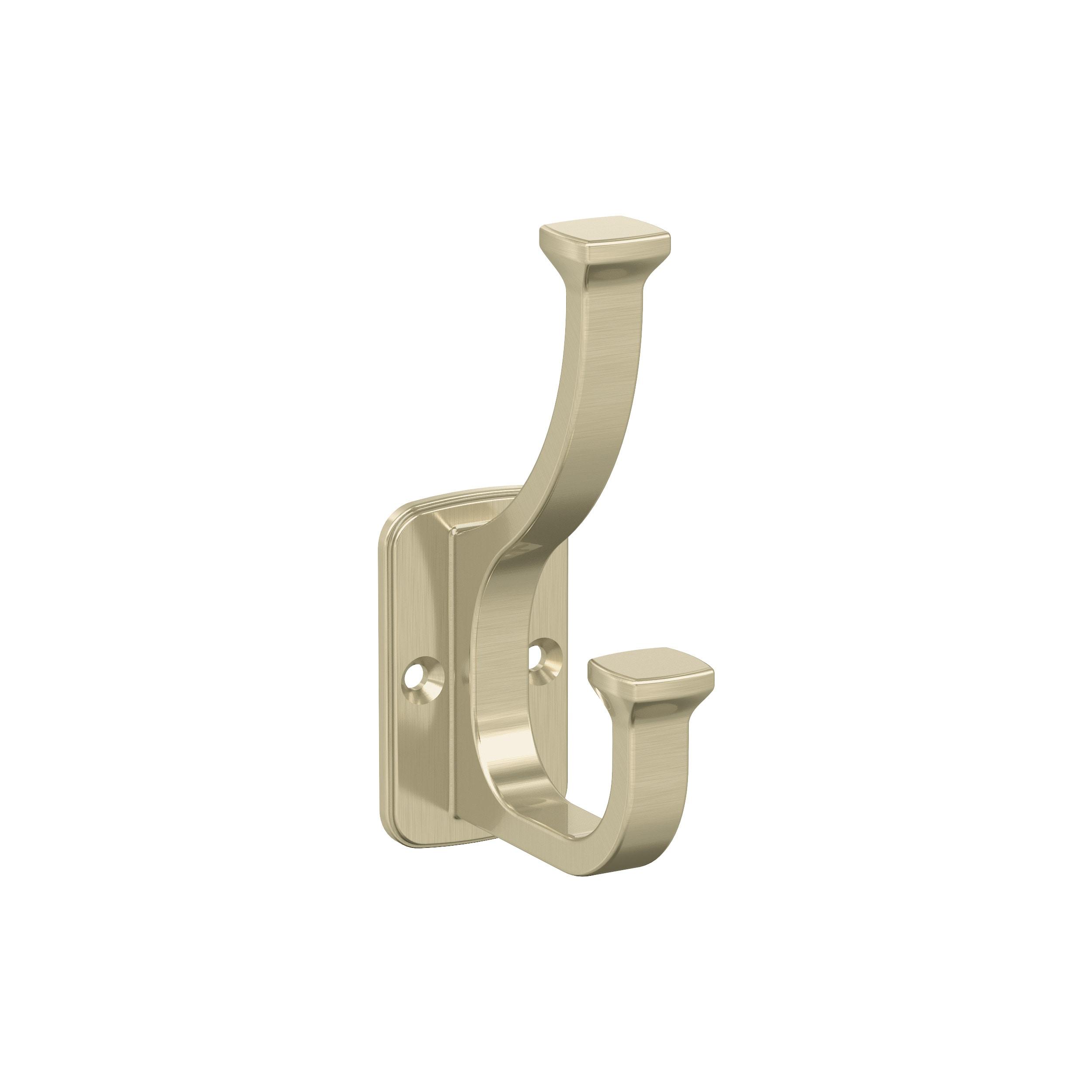 Alder Transitional Double Prong Decorative Wall Hook