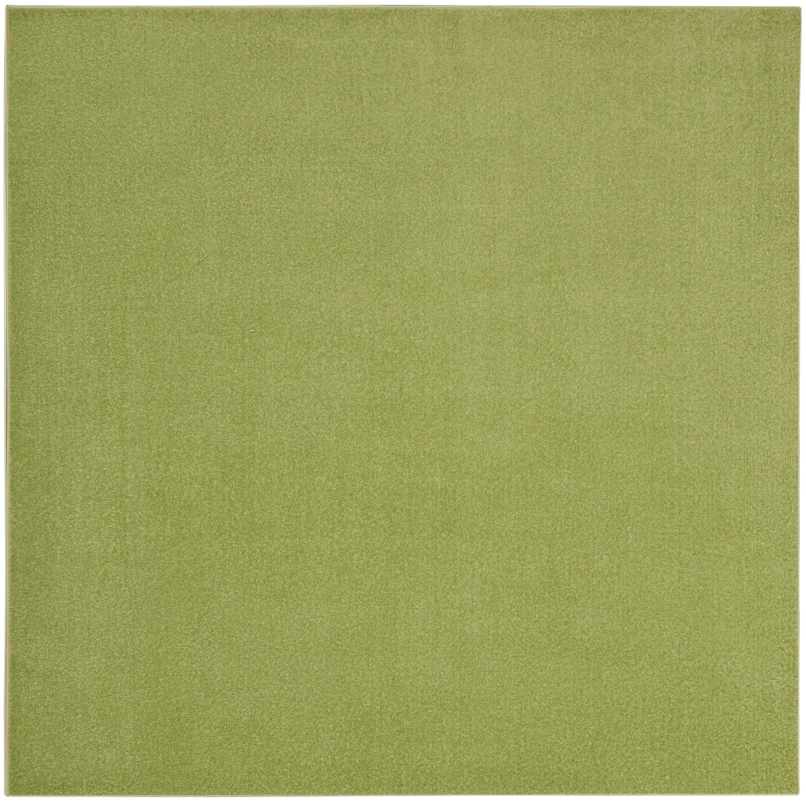 Nourison Nourison Essentials NRE01 Indoor/outdoor Area Rug - Green 5' x square