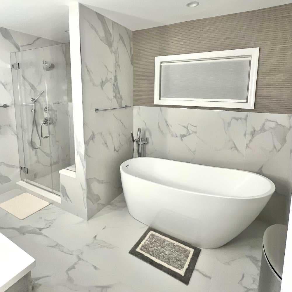 24" x 48" Porcelain Singular Wall & Floor Tile