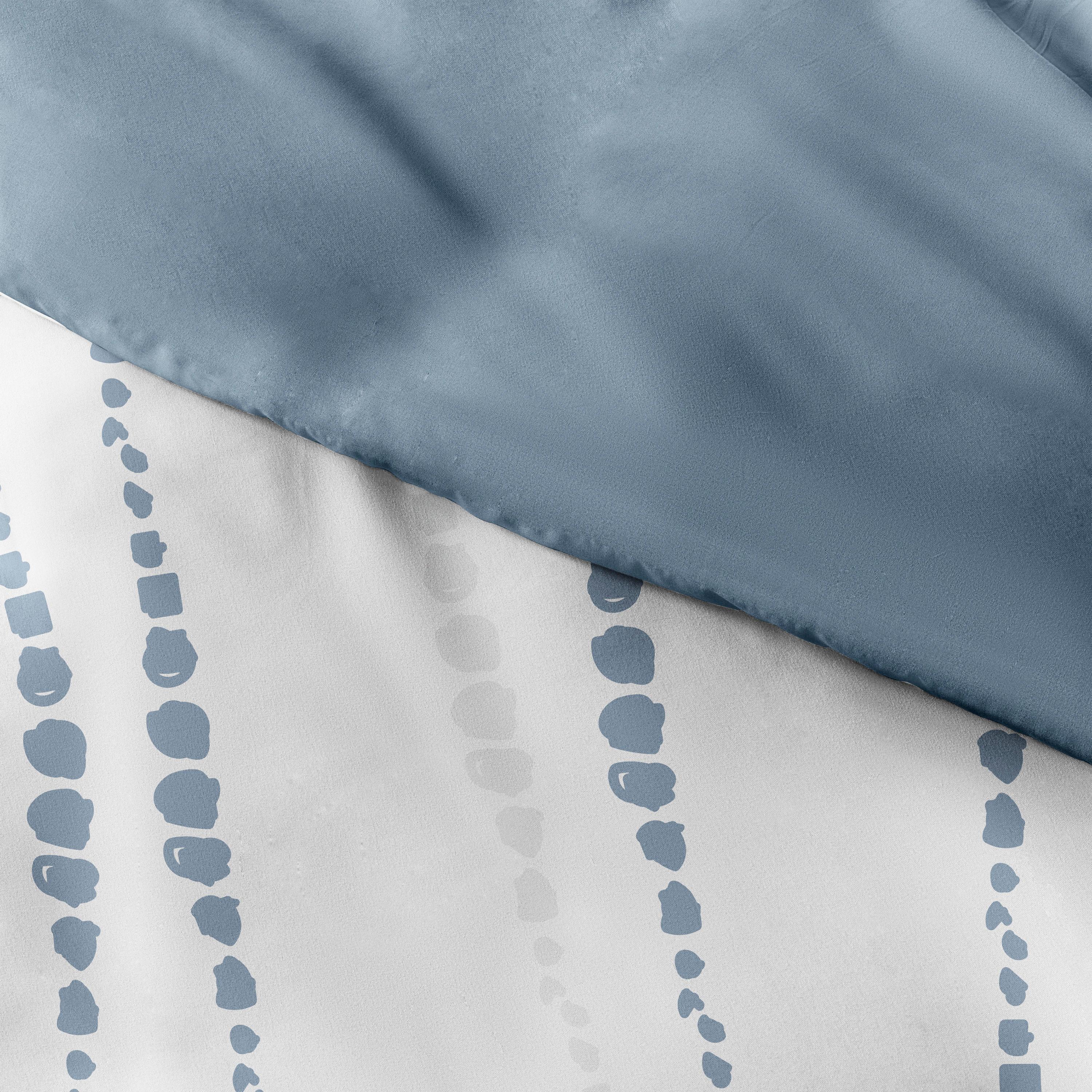 IEnjoy Home Urban Vibe Pattern Reversible Duvet Cover Set