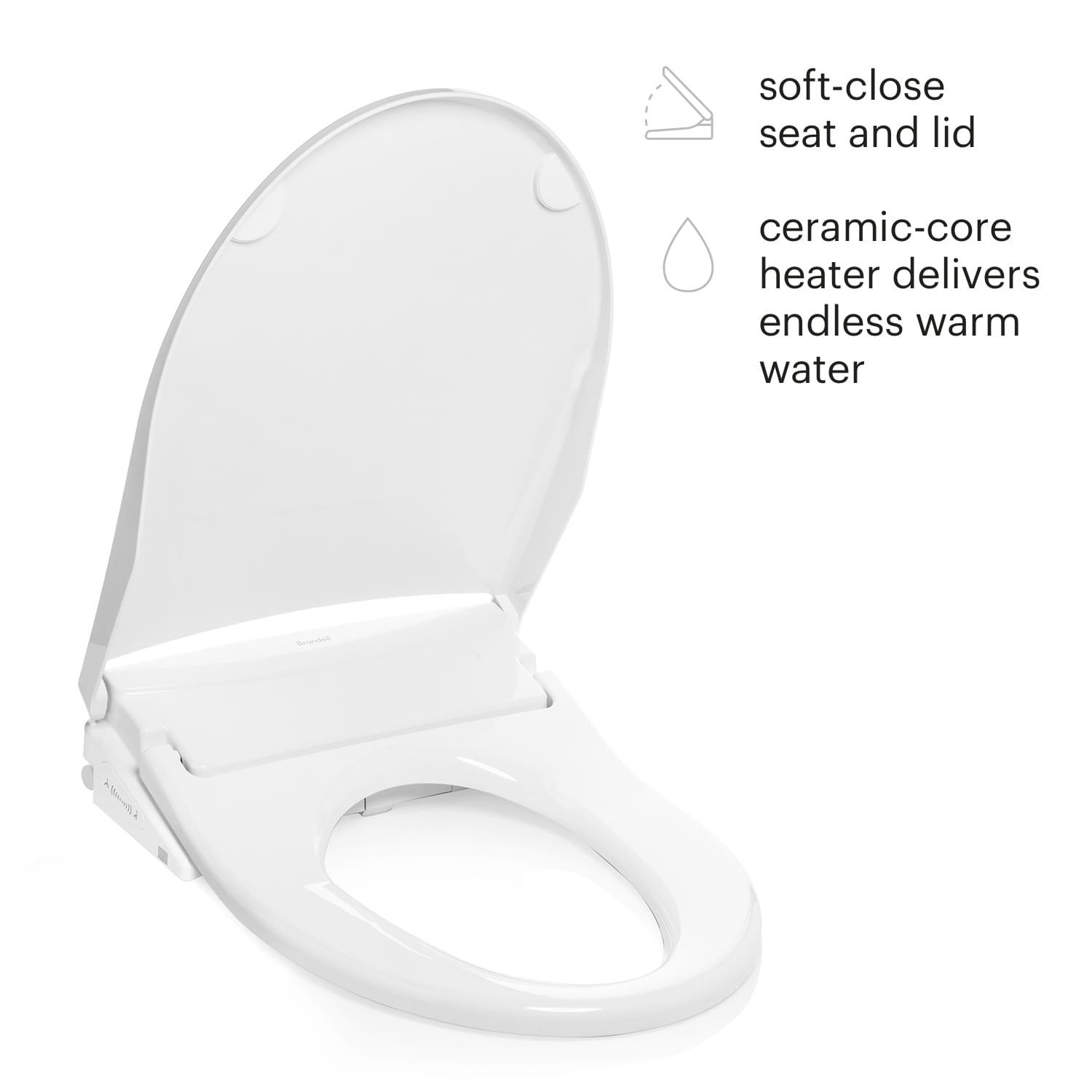 Swash Thinline T44 Luxury Bidet Toilet Seat with Remote Control, White