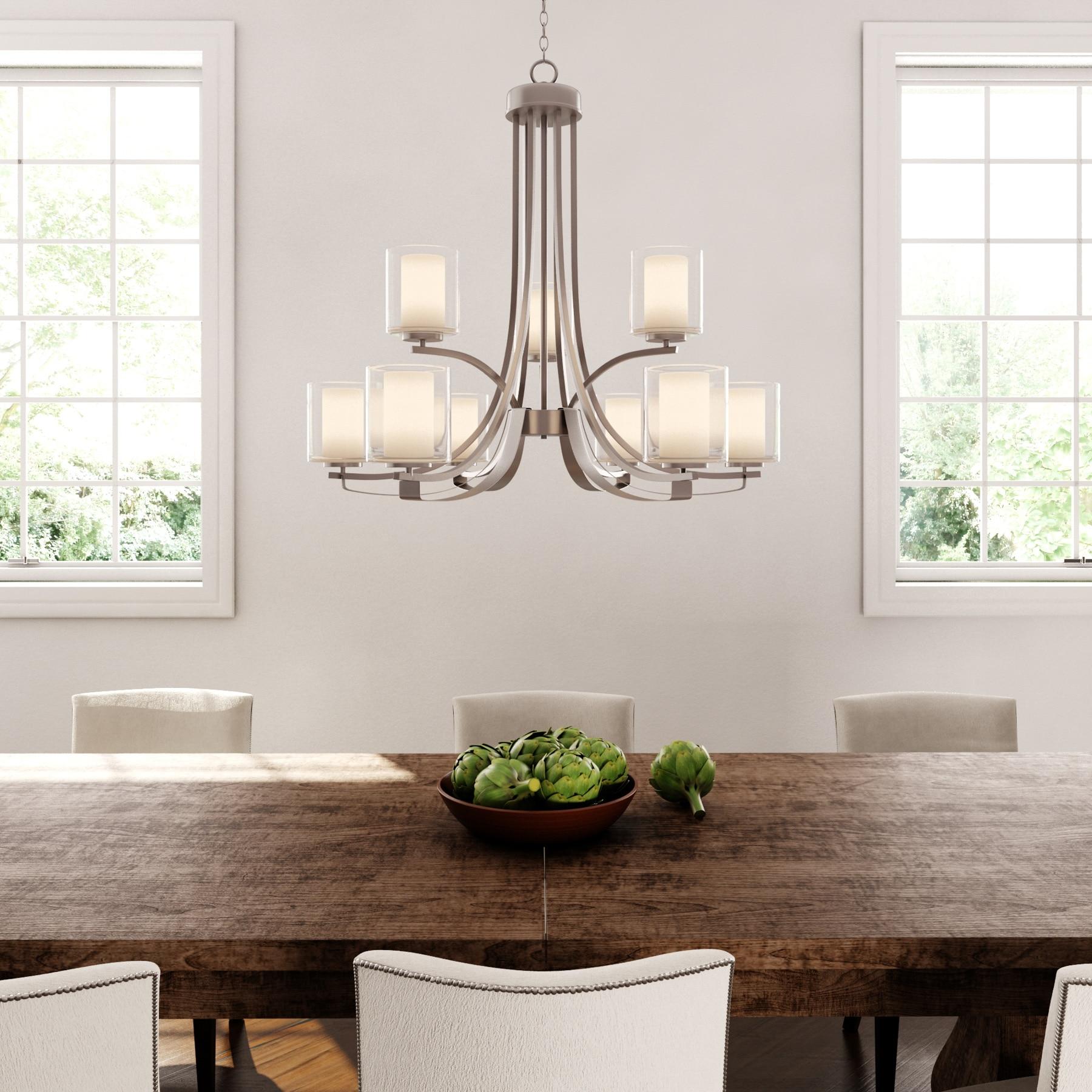 Minka Lavery - Parsons Studio - Chandelier 9 Light in Transitional Style - 28.5