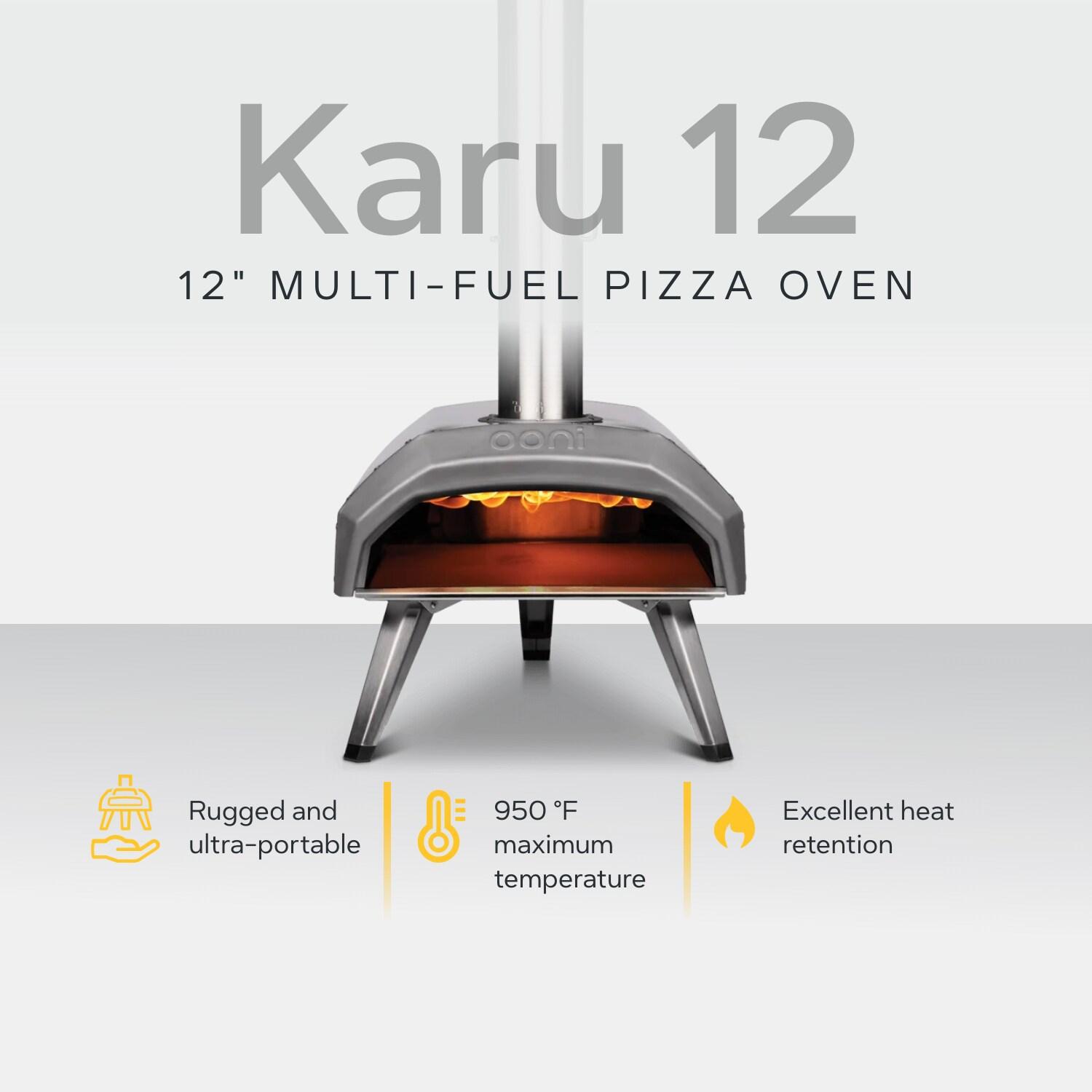 Ooni Karu 12 Portable Multi-Fuel Outdoor Pizza Oven