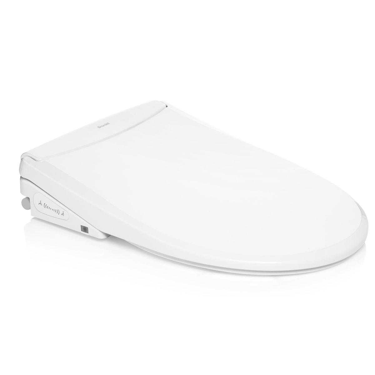 Brondell T44-EW Swash Thinline T44 Luxury Bidet Toilet Seat with Remote Control, White