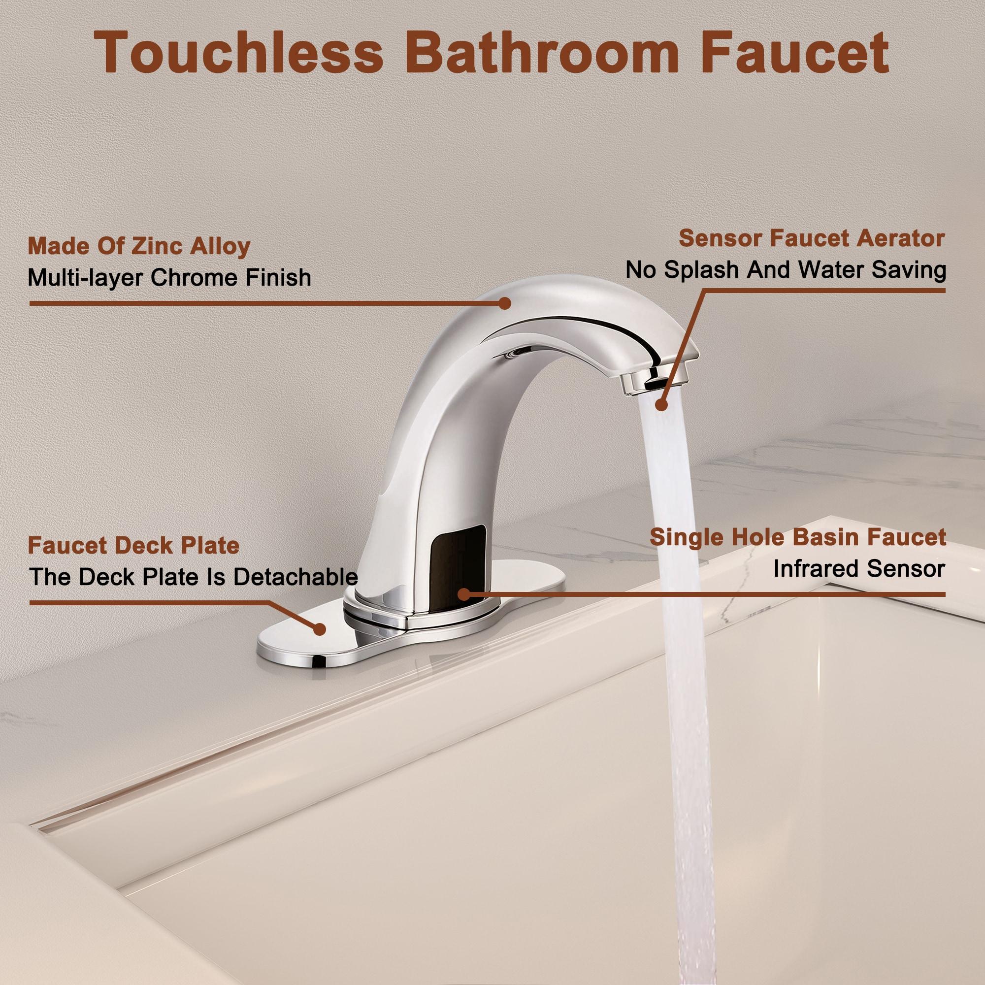 mondawe MD-S877BN Single-Hole Bathroom Faucet