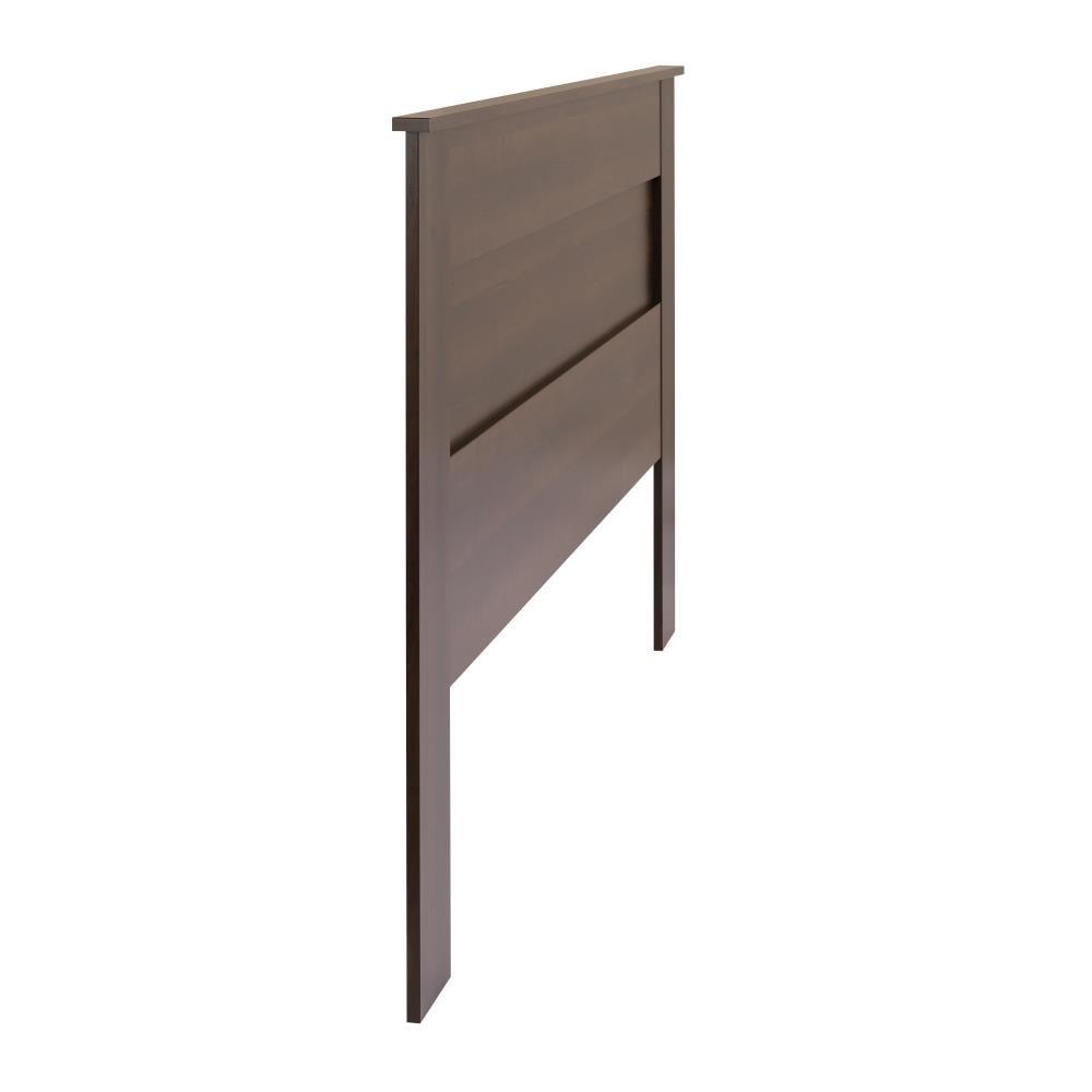 Prepac King Flat Panel Headboard Espresso Brown: 5-Year Warranty, MDF Construction, Spot Clean, King Size