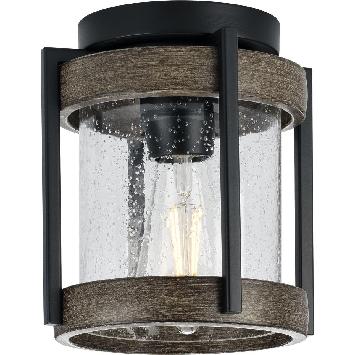 1 - Bulb Outdoor Flush Mount