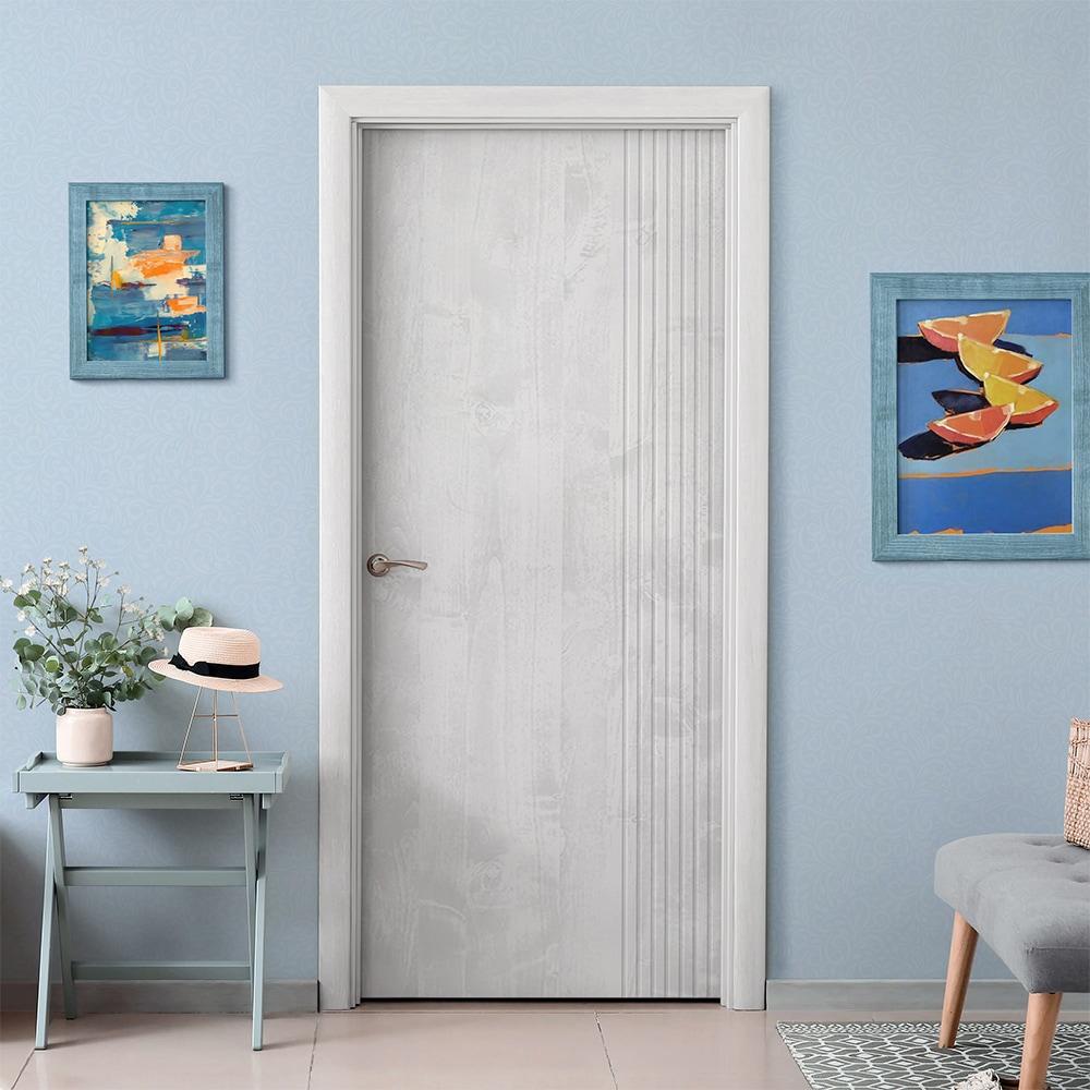 Calhome Paneled Pine Wood Standard Door
