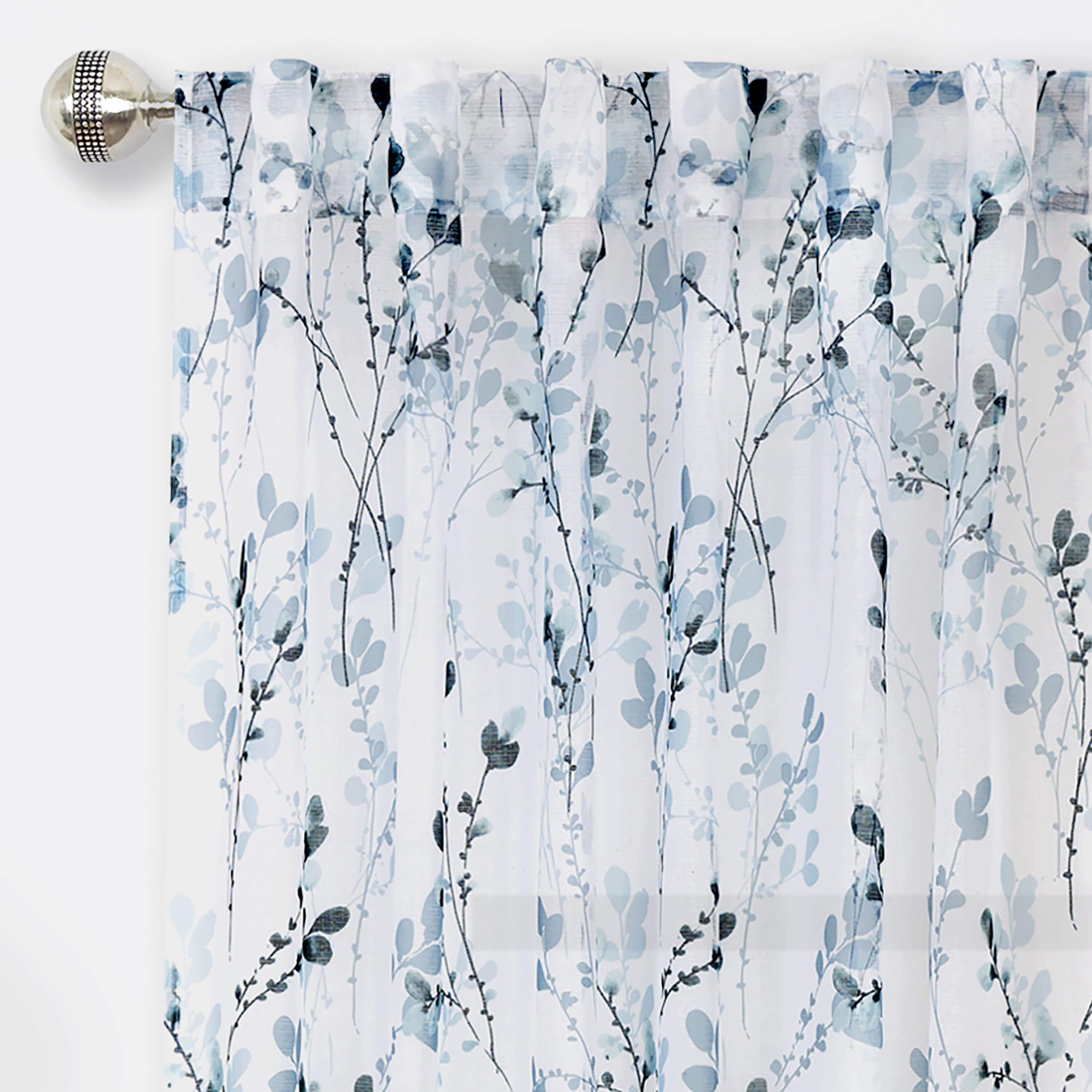 Red Barrel Studio® Molineux Polyester Semi Sheer Curtain Single Panel