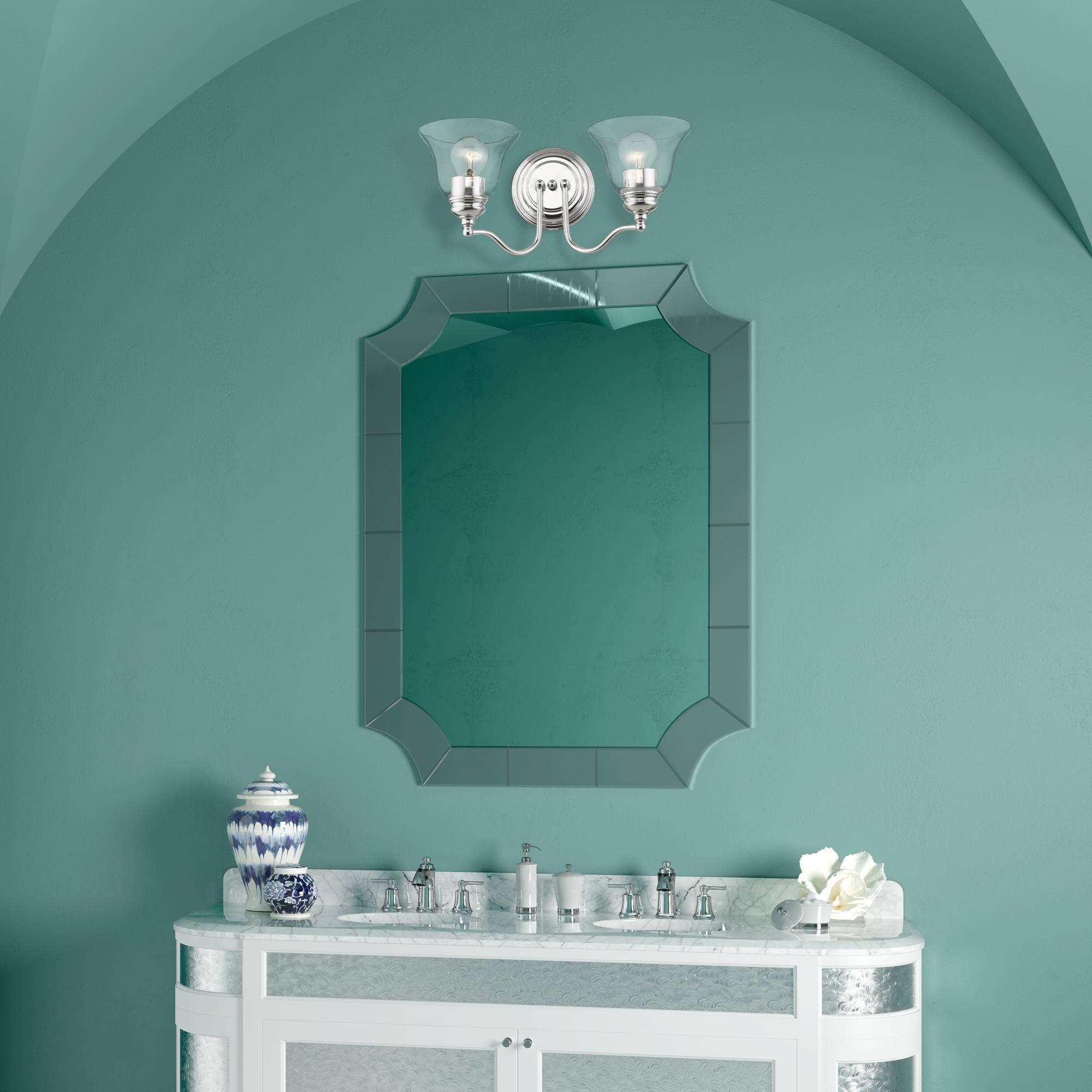 Livex Lighting Moreland 2 - Light Vanity in  Polished Chrome