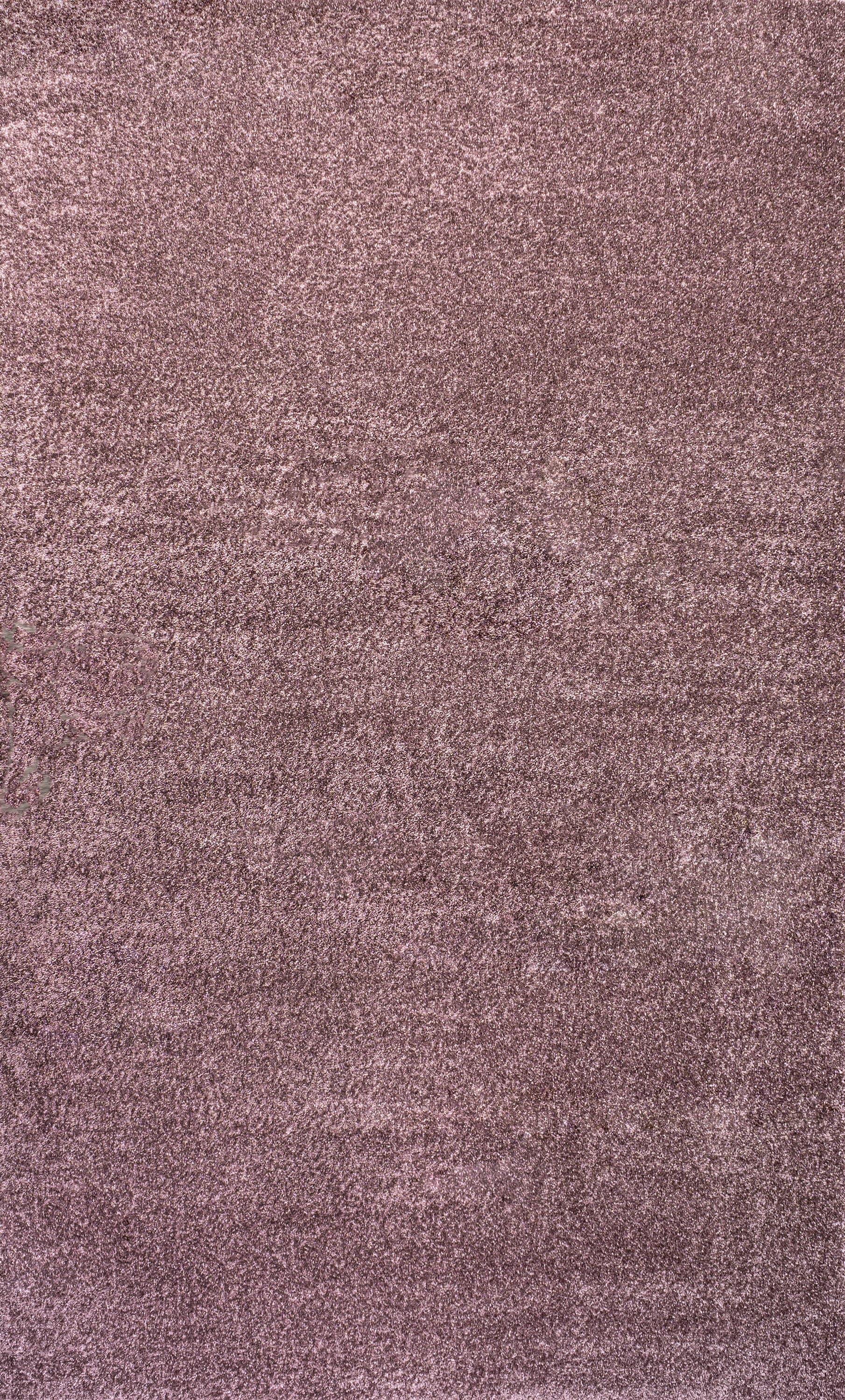 8'x10' Haze Solid Low-Pile, Light Purple - JONATHAN Y