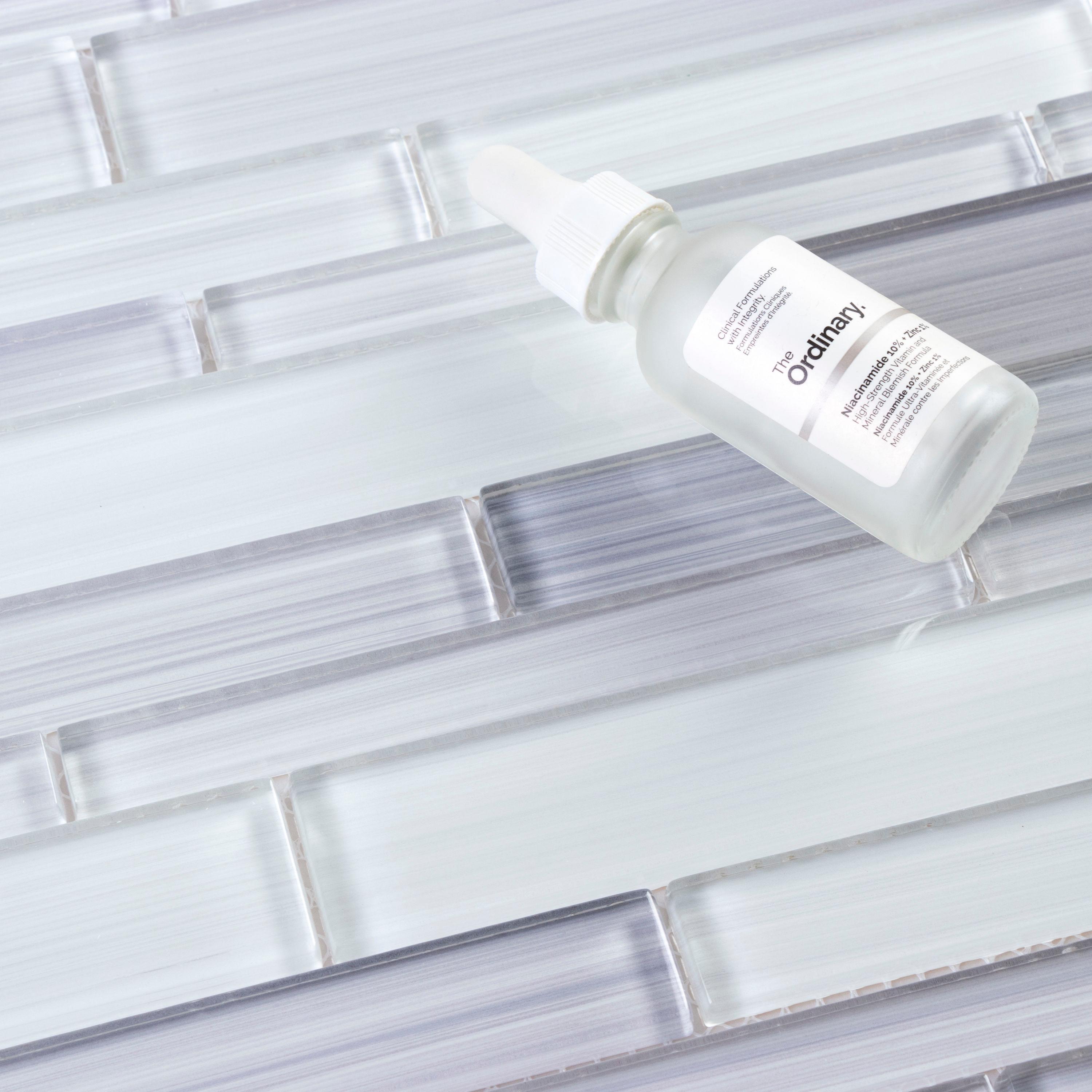 Premium Hand Painted Glass Linear Mosaic Tile