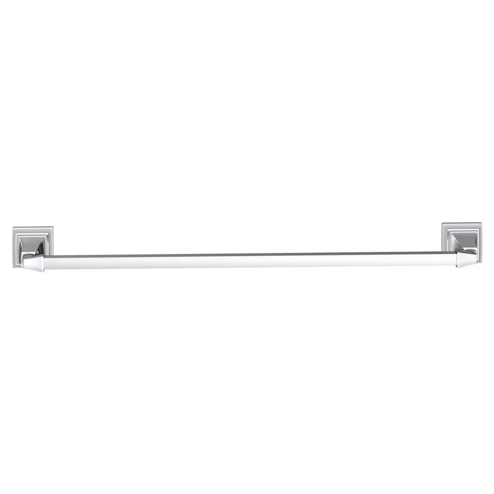 Polished Chrome 24-Inch Wall Mounted Towel Bar