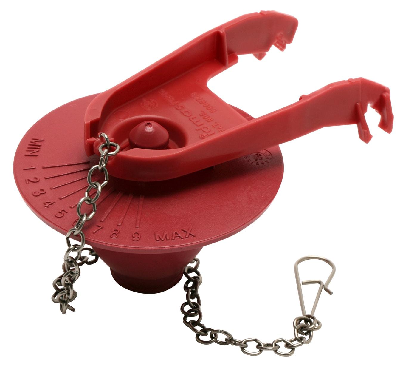 Fluidmaster 502 PerforMAX Universal High Performance, Water-Saving 2" Flapper, New, Rubber, 6 in Height, 0.11 lb.