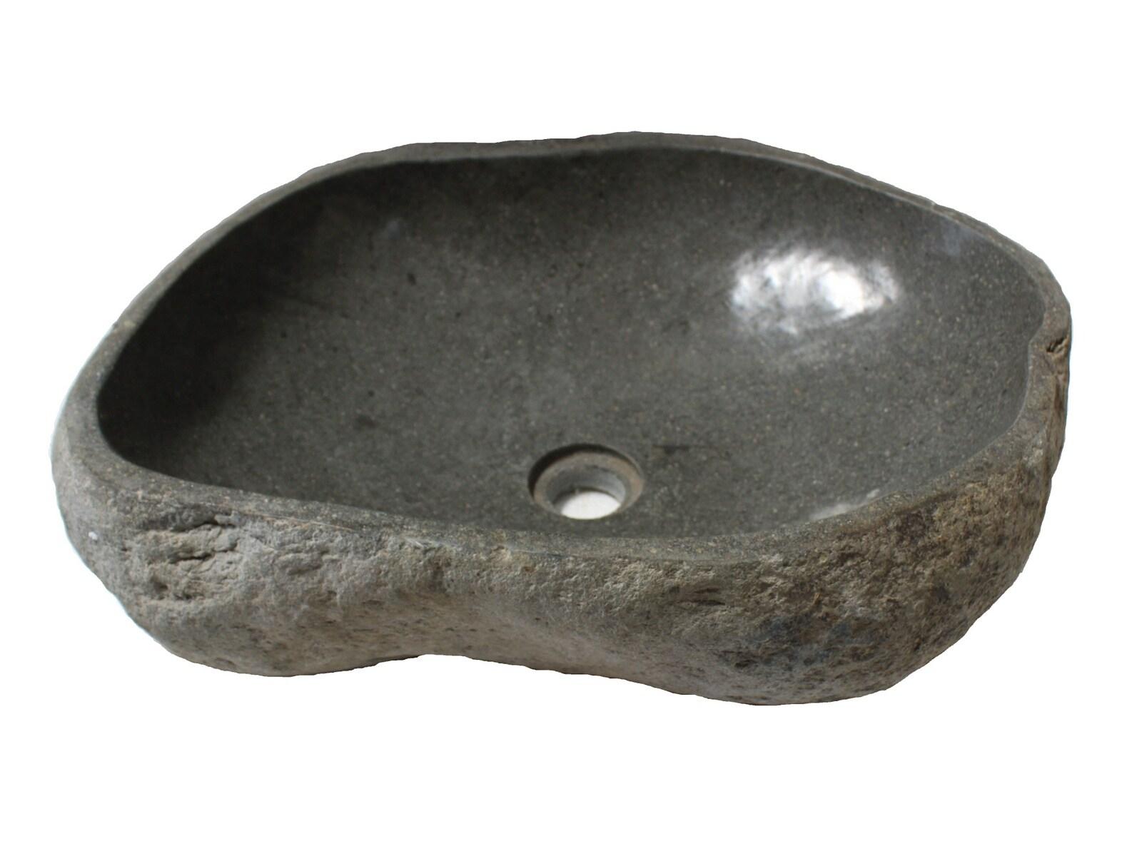 Eden Bath 20'' Gray Stone Specialty Bathroom Sink