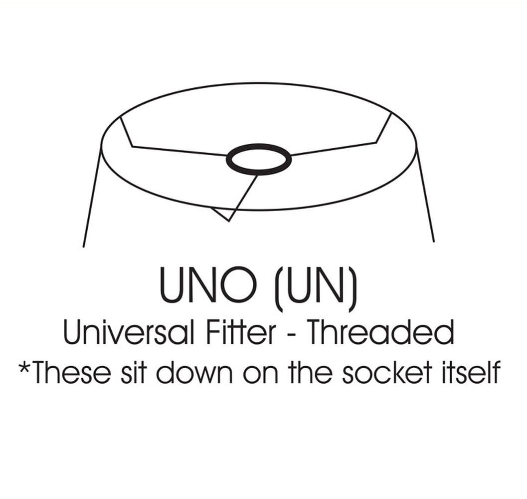 Hardback Lampshade Slant Empire White - Modern Lamp Shade for Table & Floor Lamps