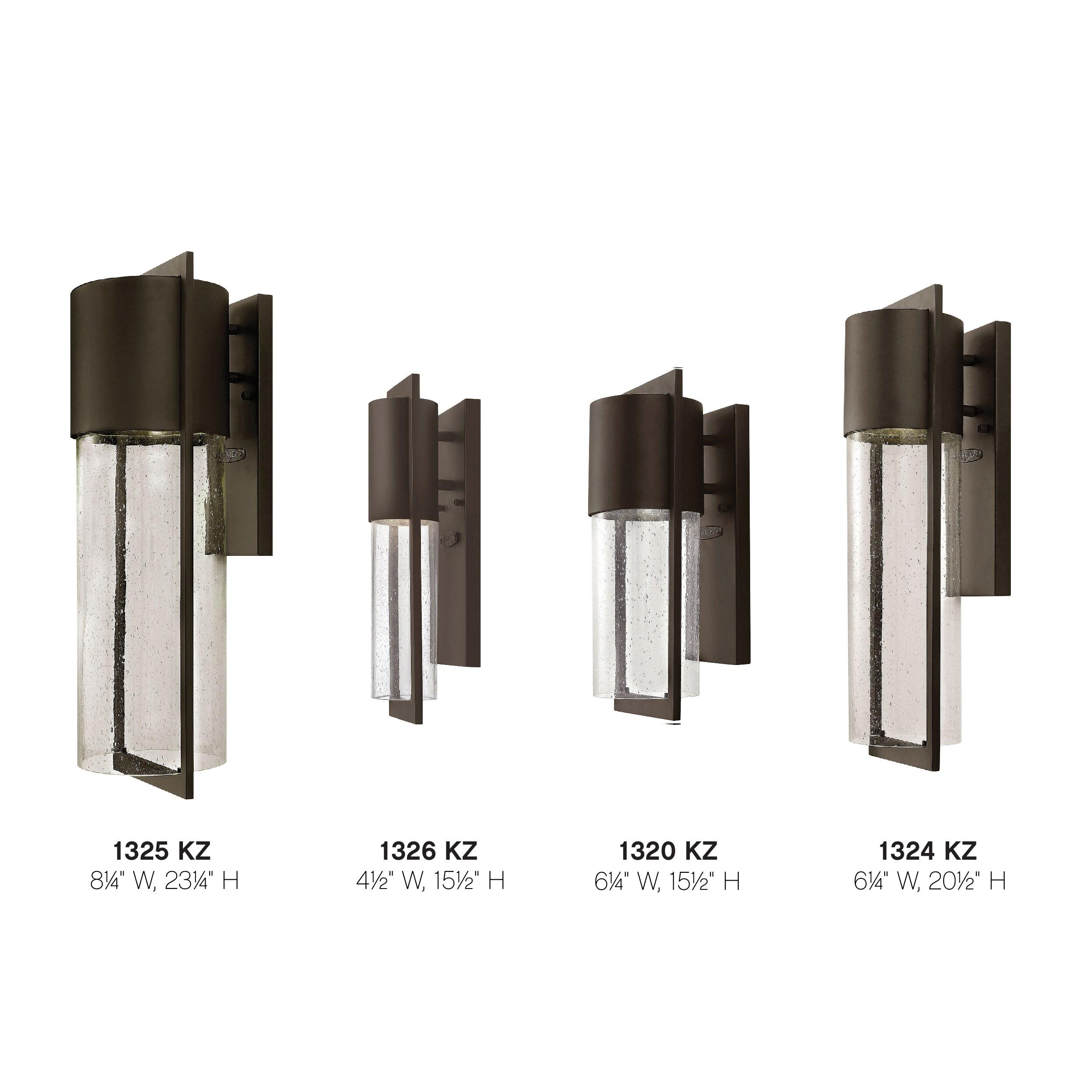Shelter 1-Light Outdoor Sconce