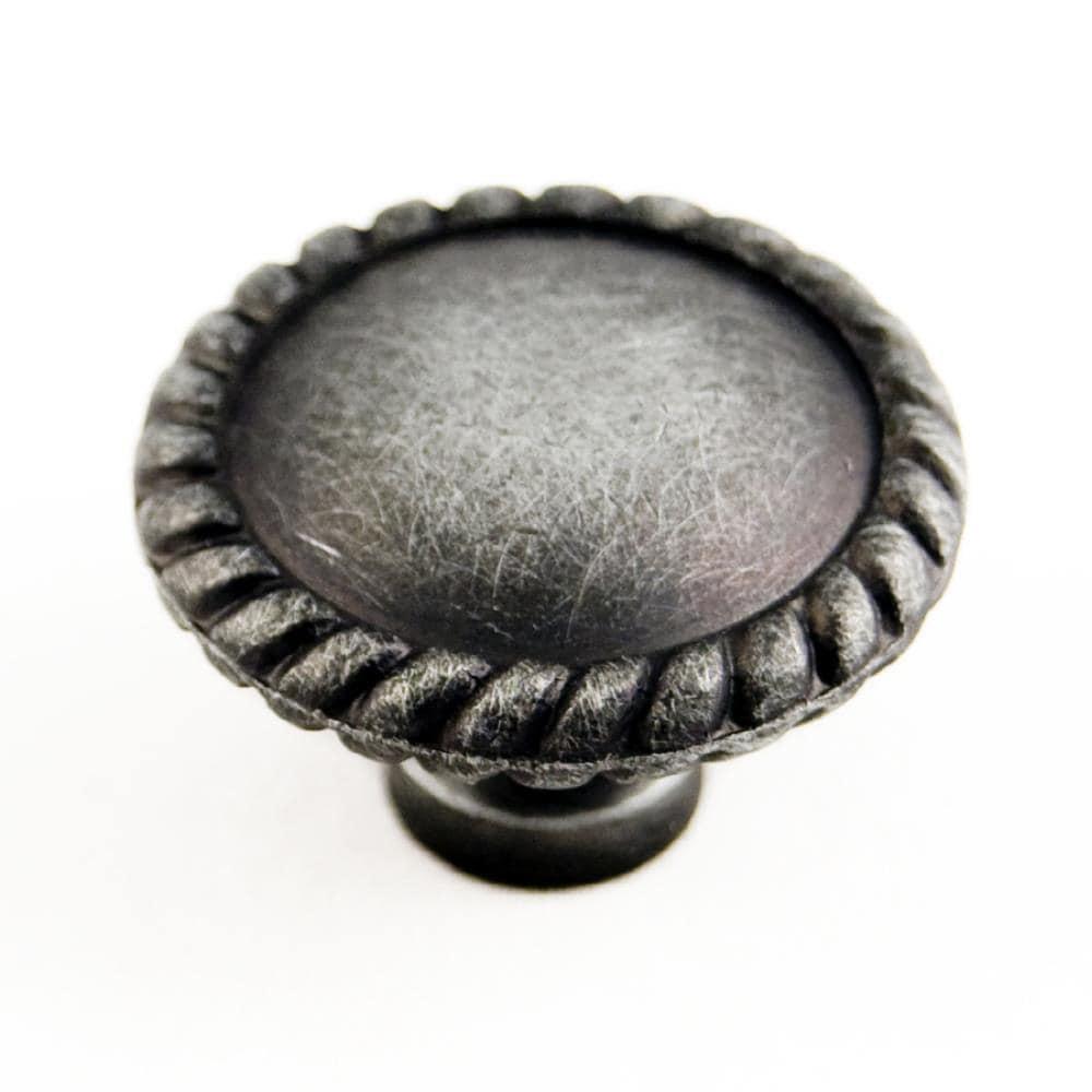 Rk International 1 1/4" Mushroom Knob with Roped Edge CK Series