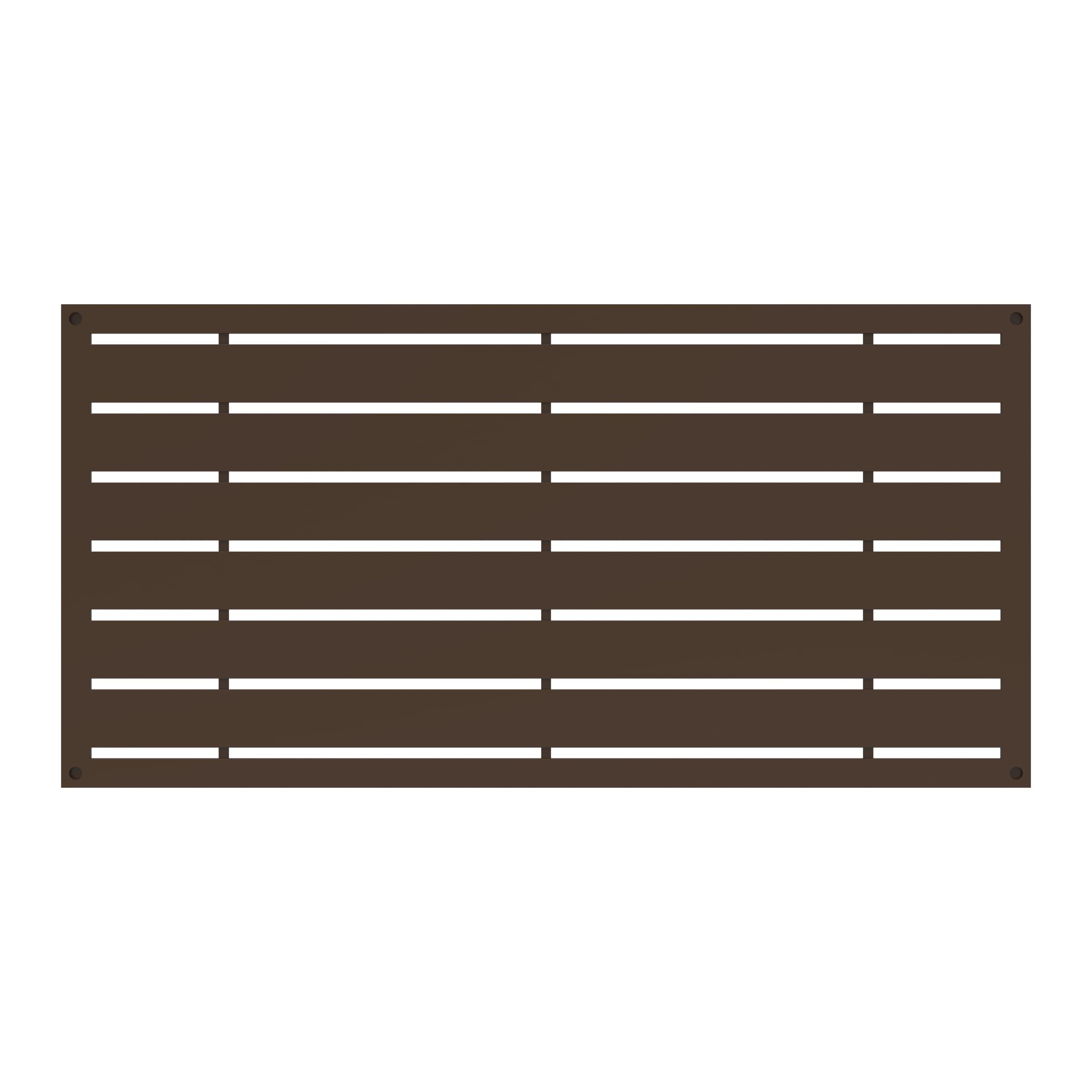 Barrette Outdoor Living 2 ft. x 4 ft.  Boardwalk Decorative Screen