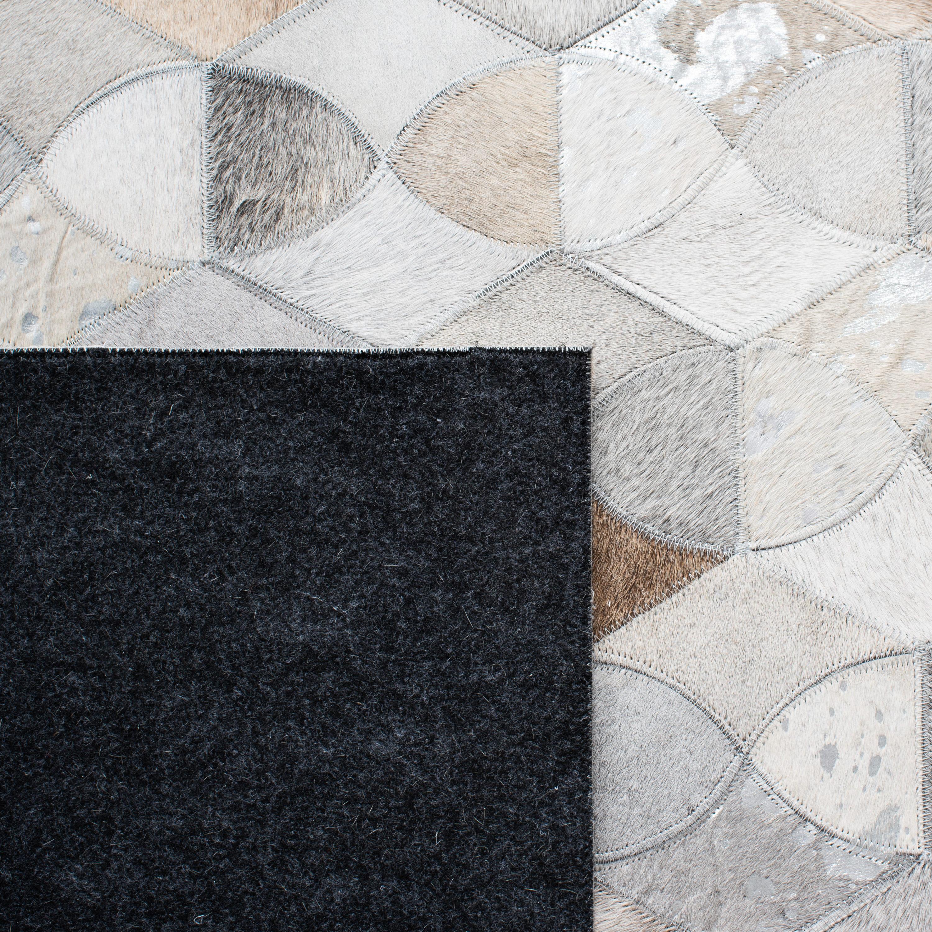 Studio Leather STL231 Hand Woven Indoor Accent Rug - Ivory/Grey - 3'x5' - Safavieh