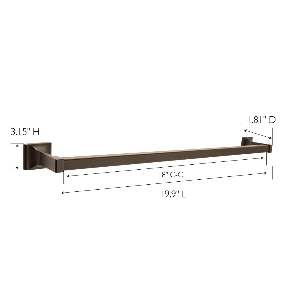 Millbridge 18 in. Towel Bar in Oil Rubbed Bronze
