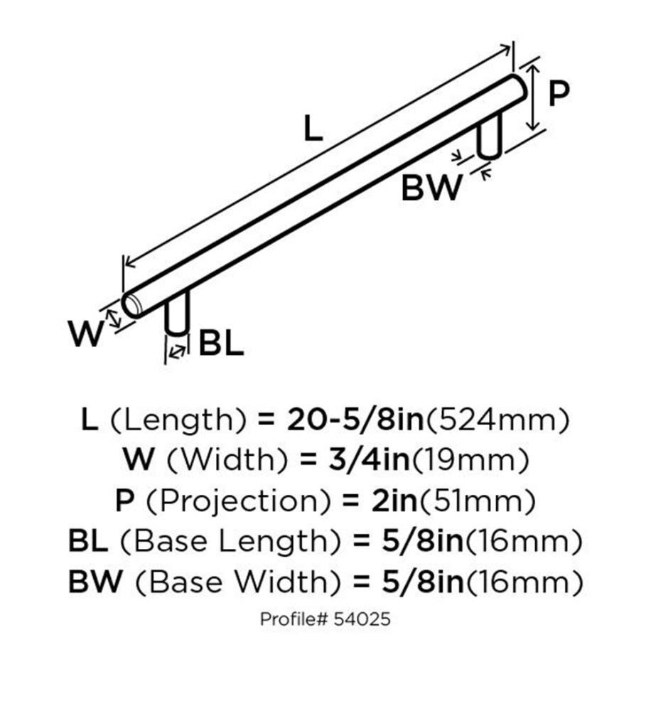 18" Center to Center Bar Pull