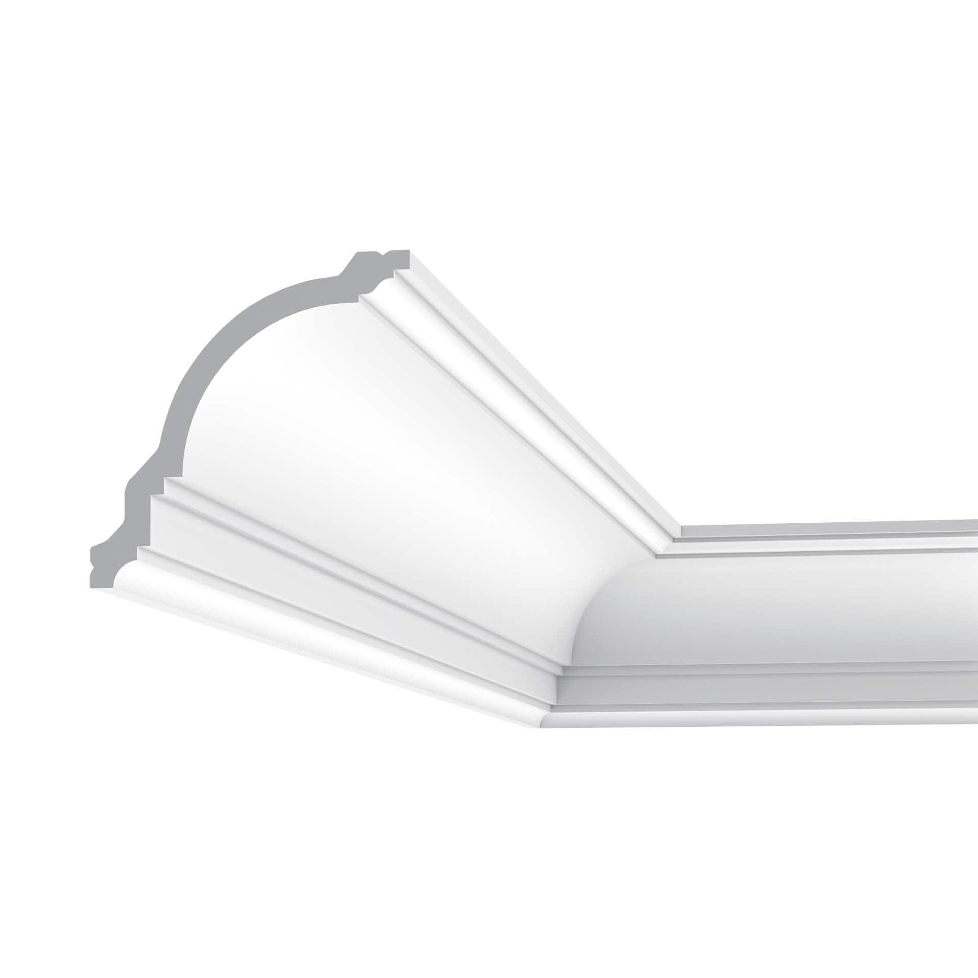 4.63'' H x 78.75'' W x 2.75'' D Plastic Crown (Set of 10)