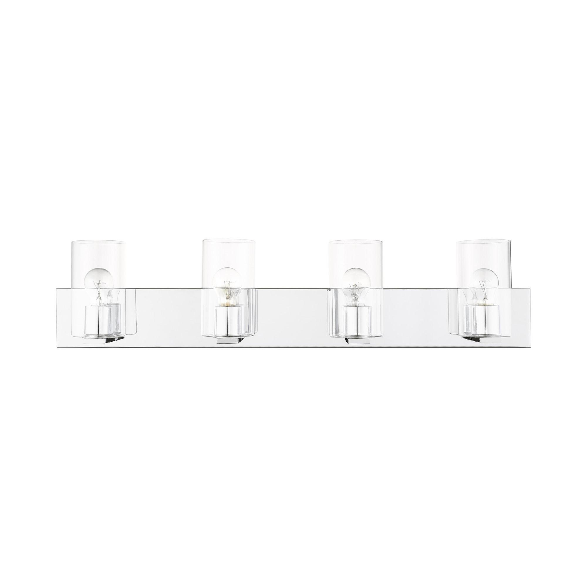 Livex Lighting Zurich 4 - Light Vanity in  Polished Chrome