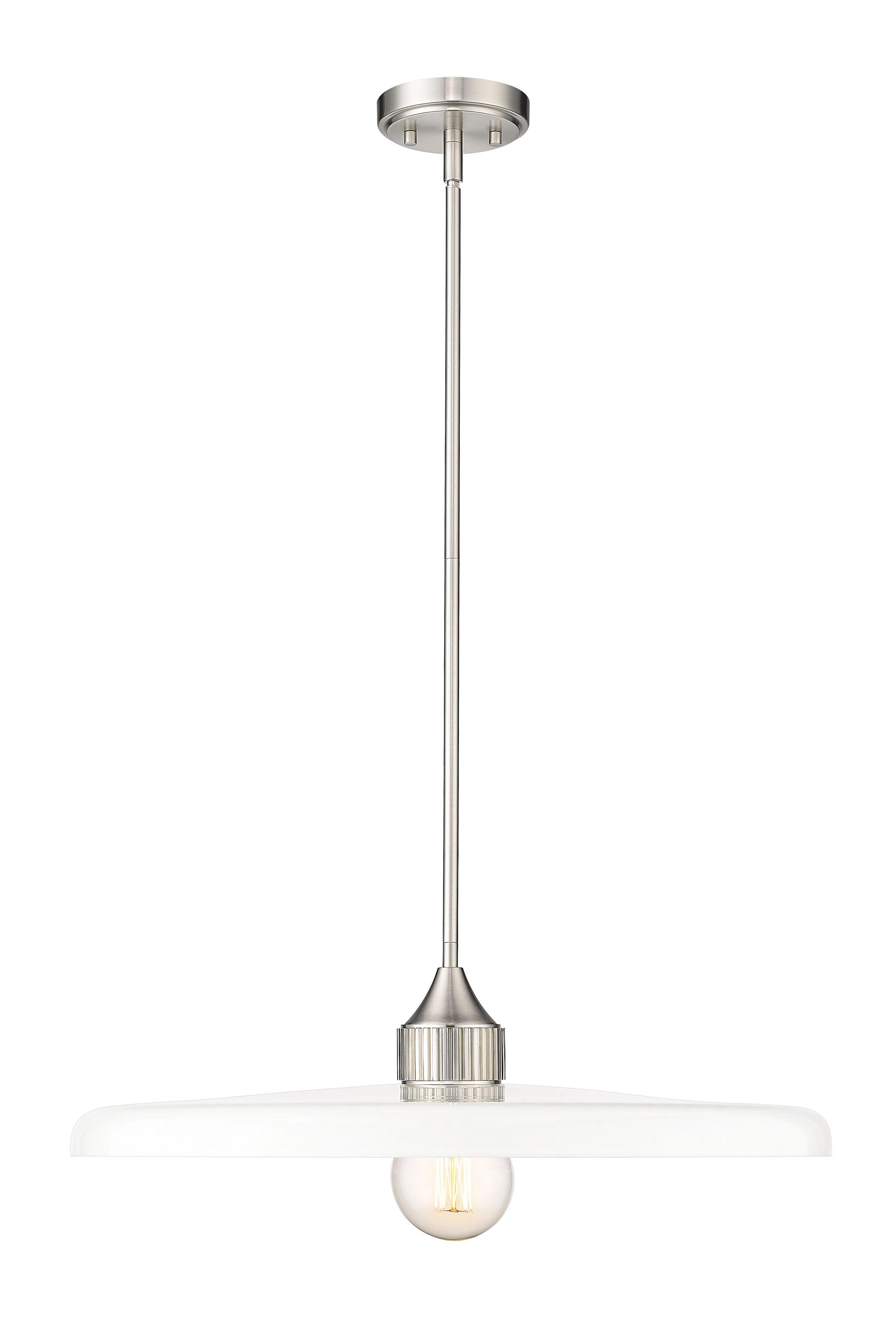 Z-Lite Paloma 1 - Light Pendant in  Brushed Nickel