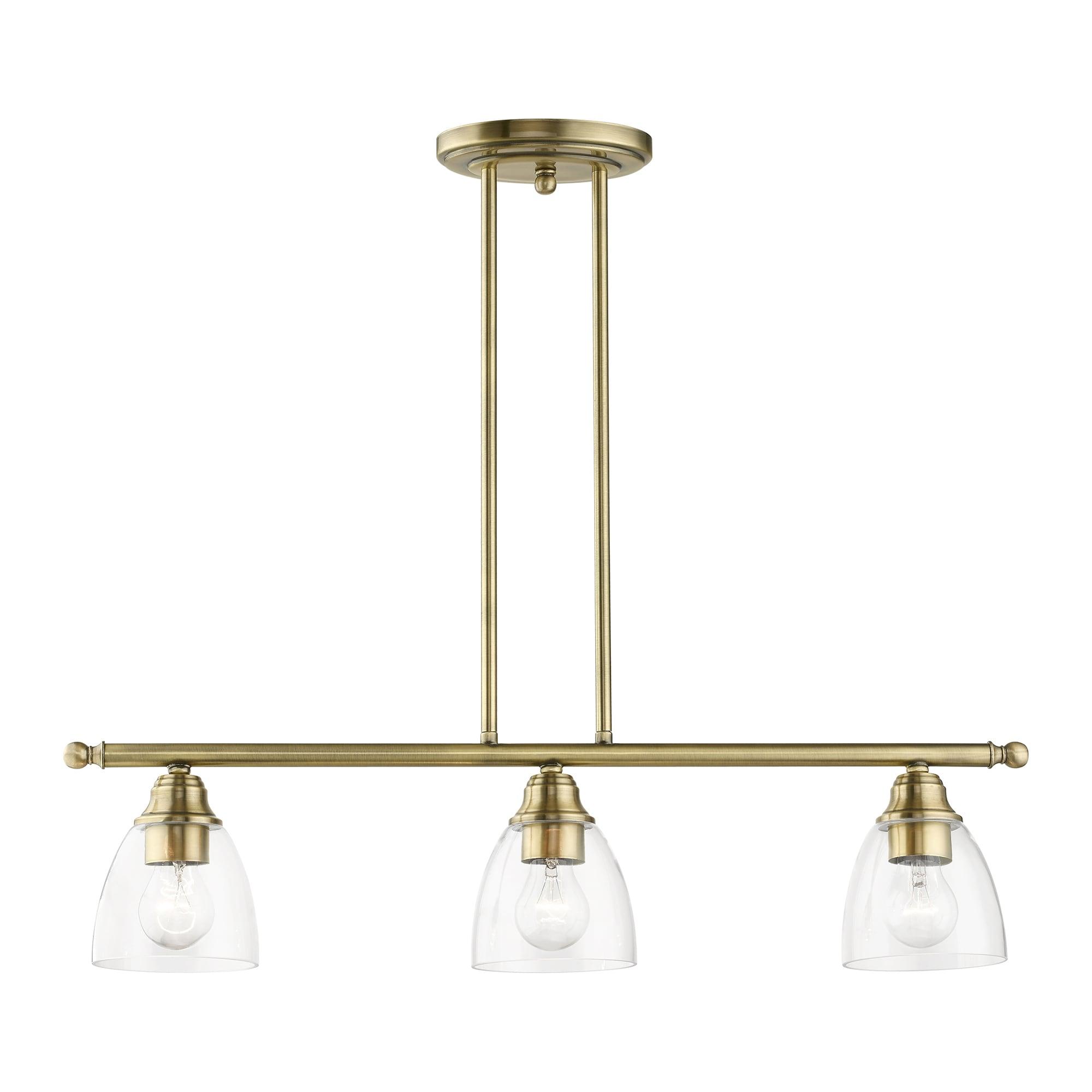 Livex Lighting Montgomery 3 - Light Chandelier in  Antique Brass