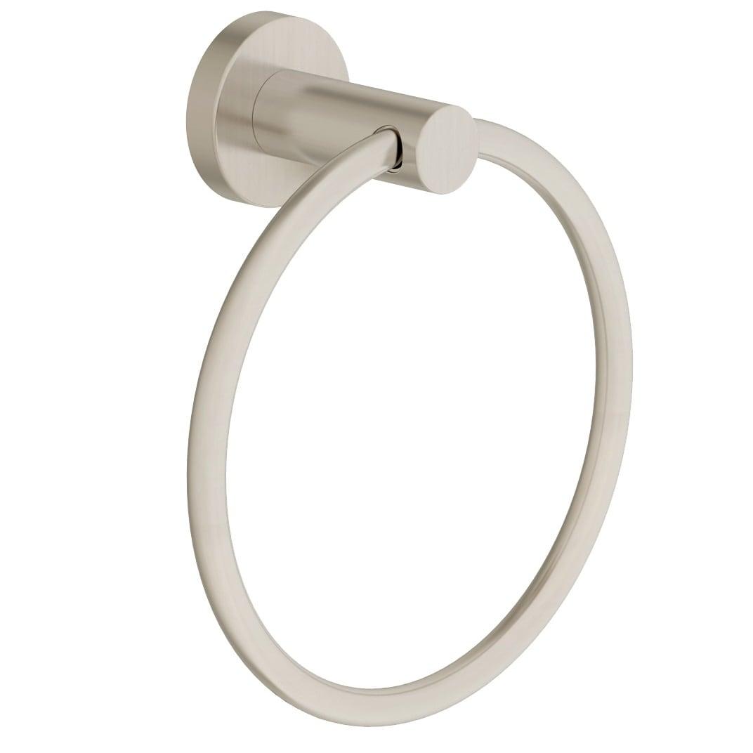 Symmons 35AC3BUNDLESTN Dia 3-Piece Wall-Mounted Bathroom Hardware Set in Satin Nickel