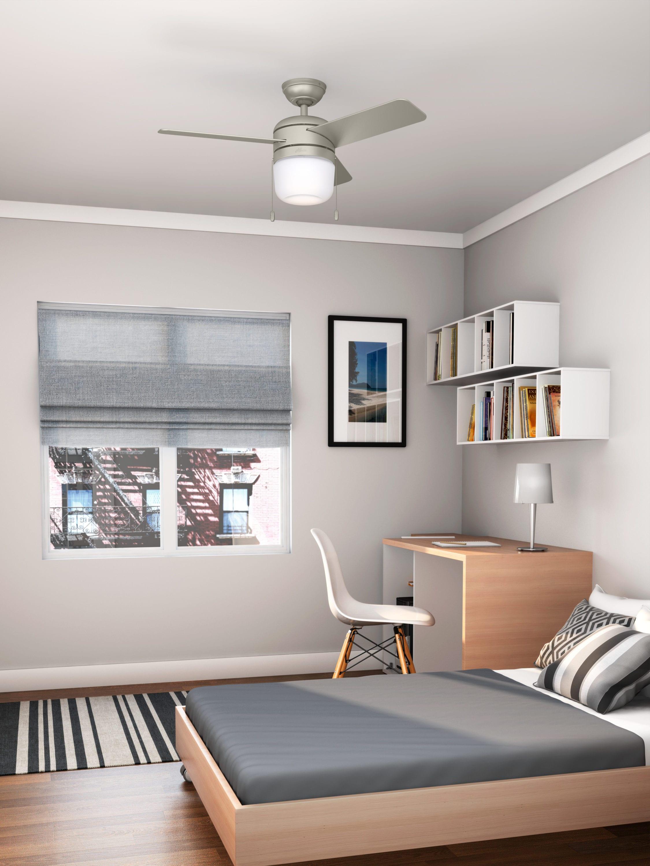 42" Acumen 3 - Blade LED Standard Ceiling Fan with Pull Chain and Light Kit Included